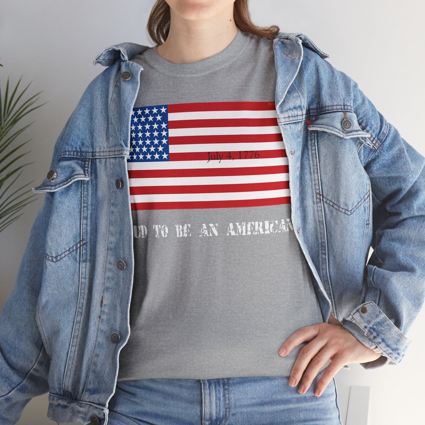 Men's or Women's American Independence T-Shirt (Dark)