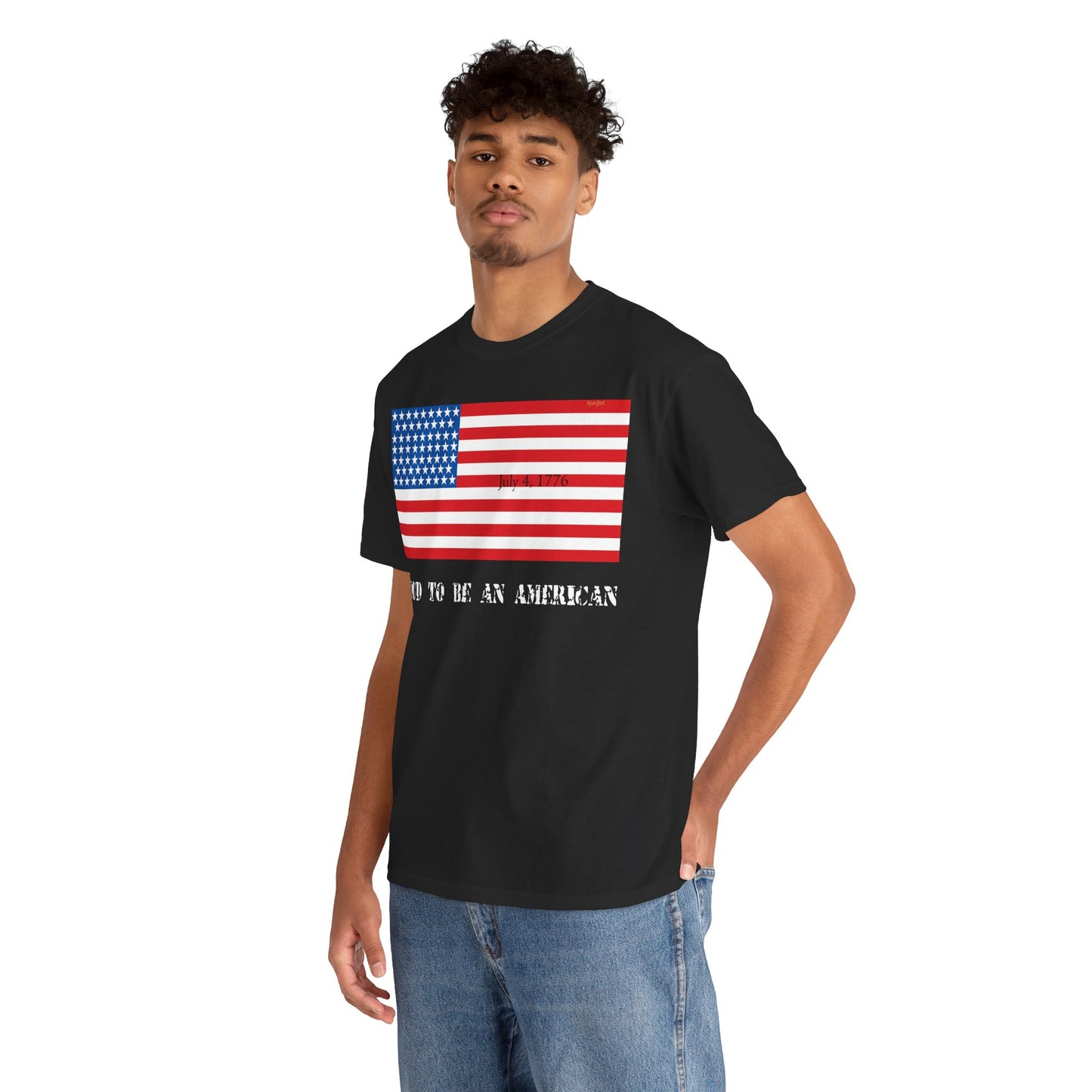 Men's or Women's American Independence T-Shirt (Dark)