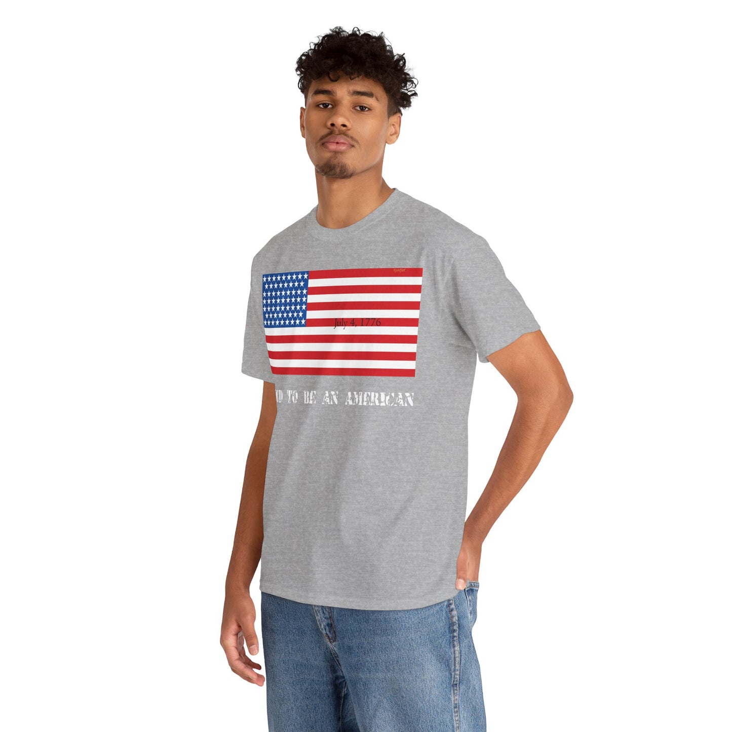 Men's or Women's American Independence T-Shirt (Dark)