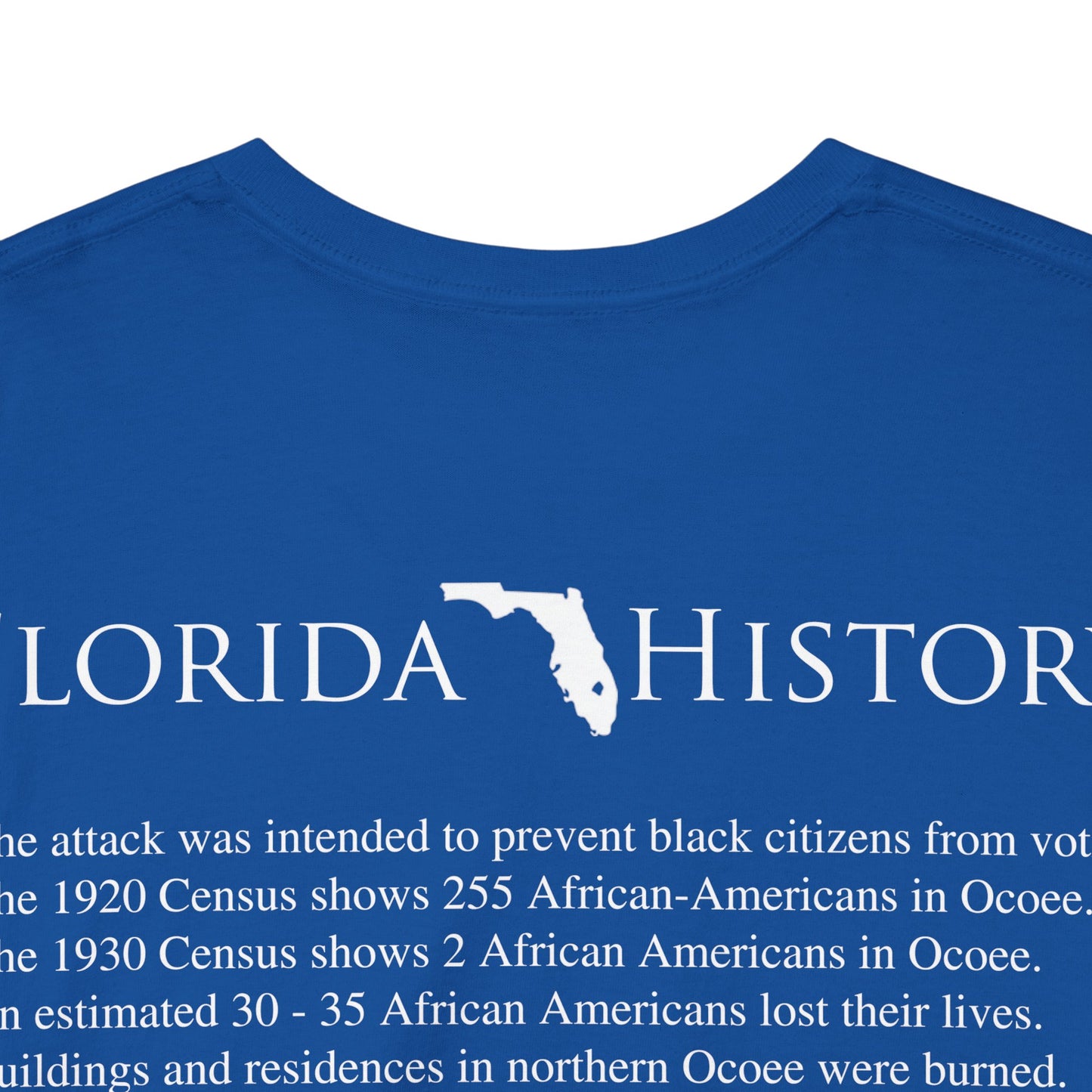 Men's or Women's Florida History - Ocoee Massacre T-Shirt