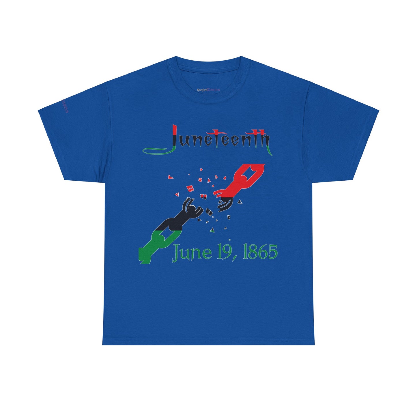 Men's or Women's Juneteenth Broken Chains T-Shirt