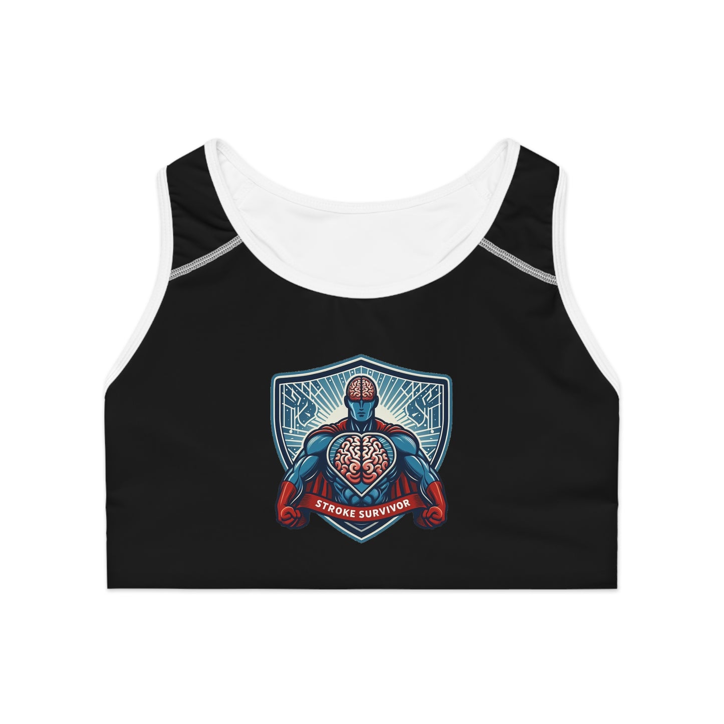Stroke Survivor Women's Sports Bra
