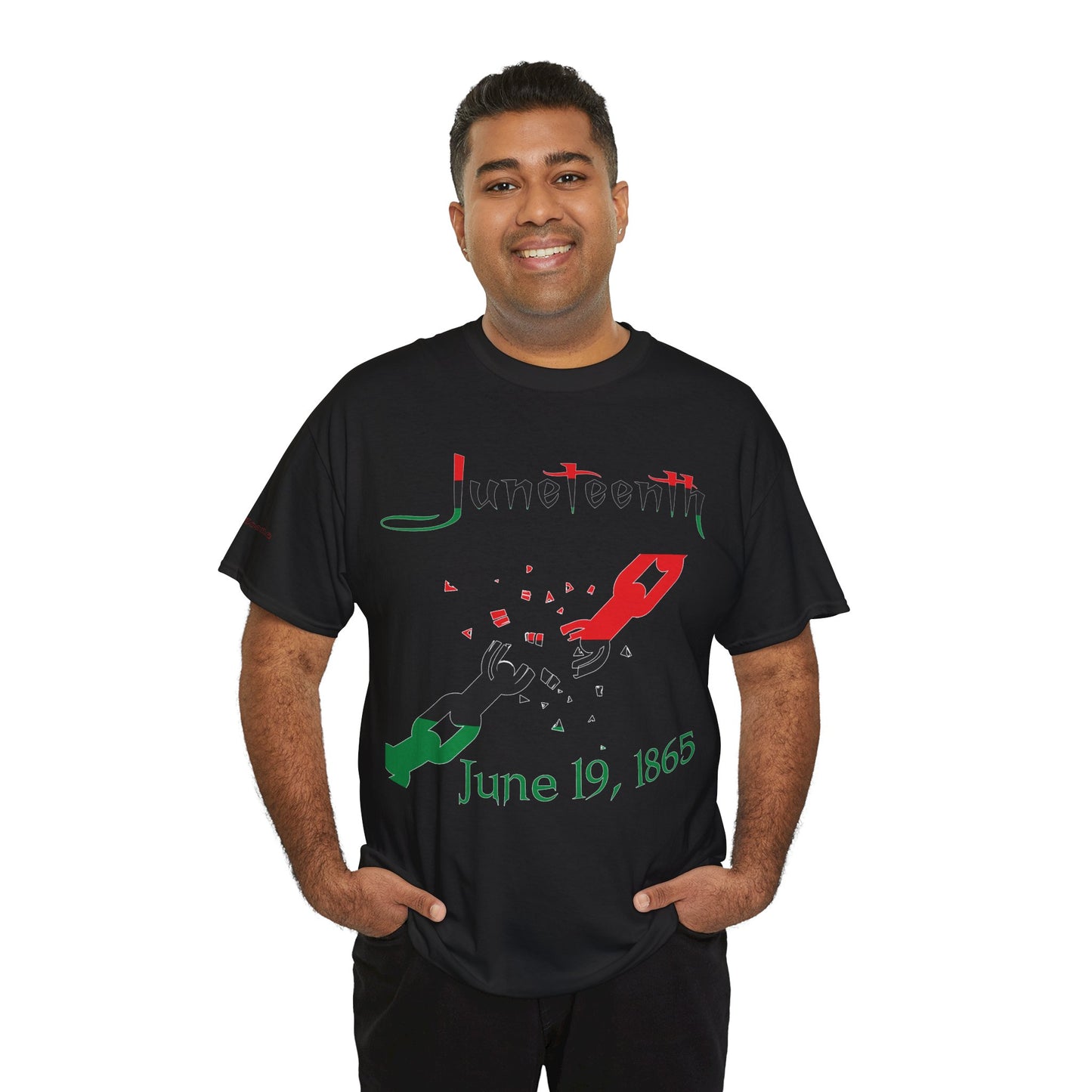 Men's or Women's Juneteenth Broken Chains T-Shirt