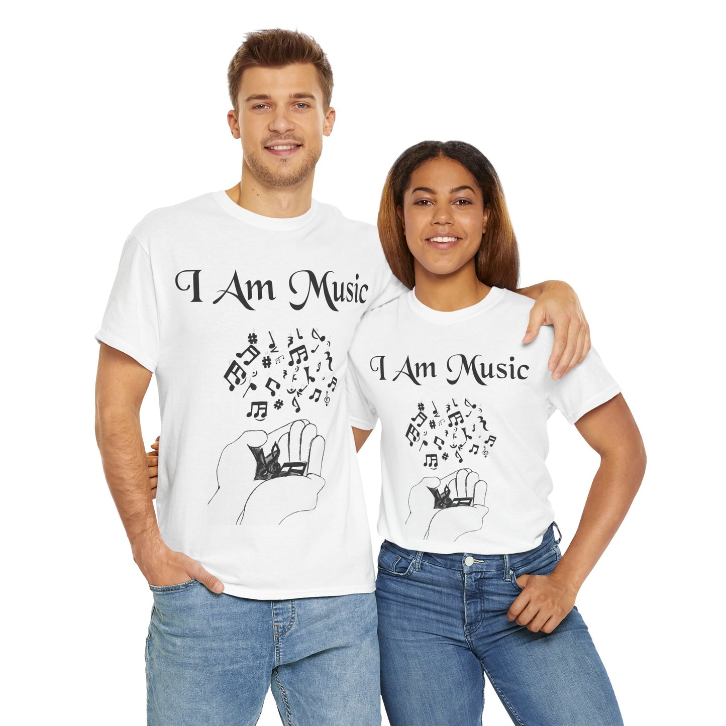 Men's or Women's I Am Music T-Shirt