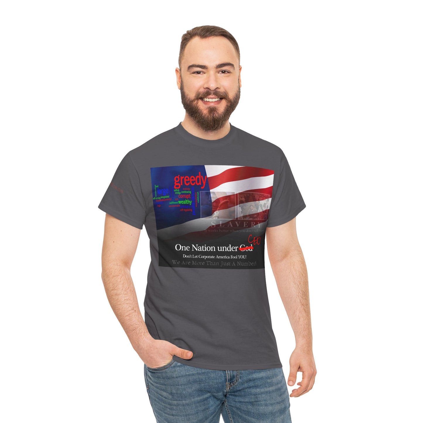 Men's or Women's Corporate Greed T-Shirt