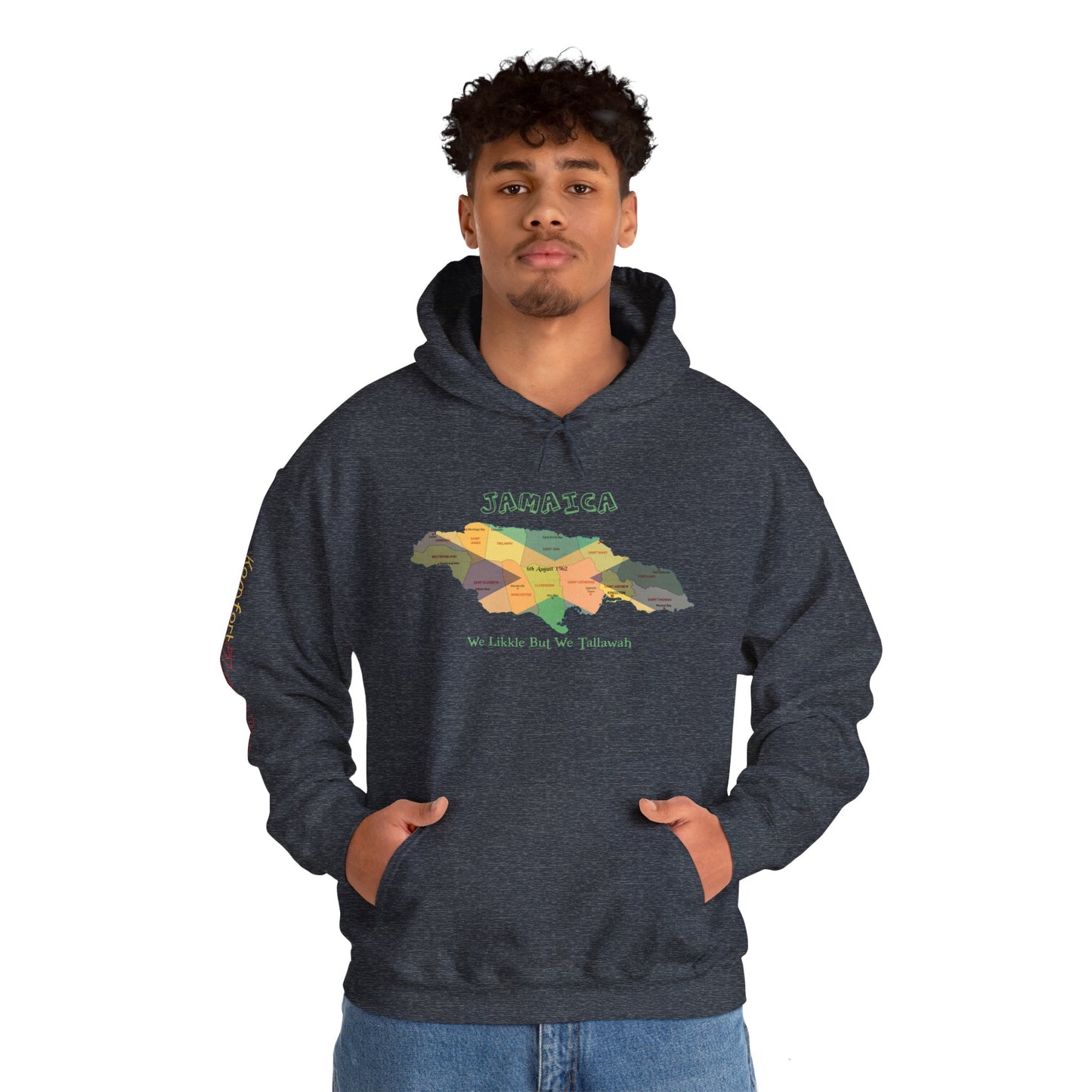 Jamaican Independence Parish Men's or Women's Hooded Sweatshirt