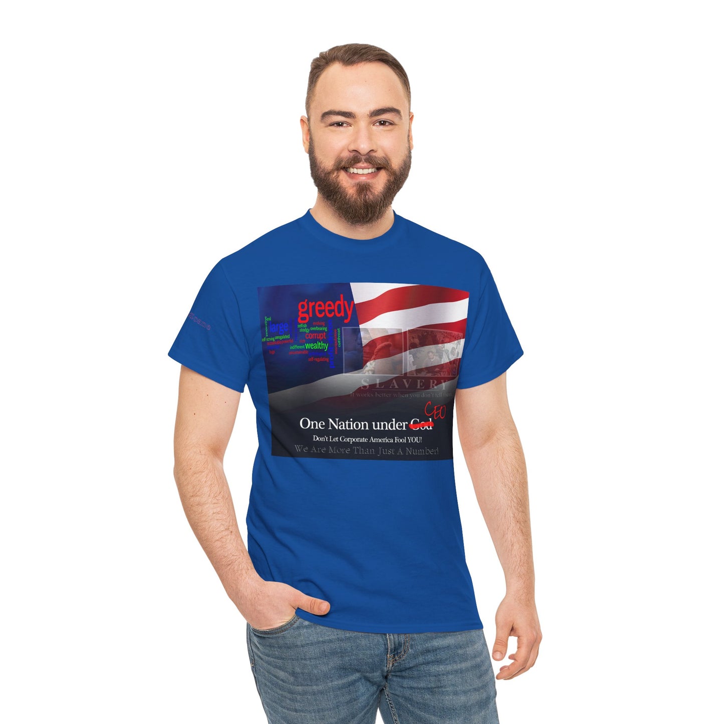 Men's or Women's Corporate Greed T-Shirt