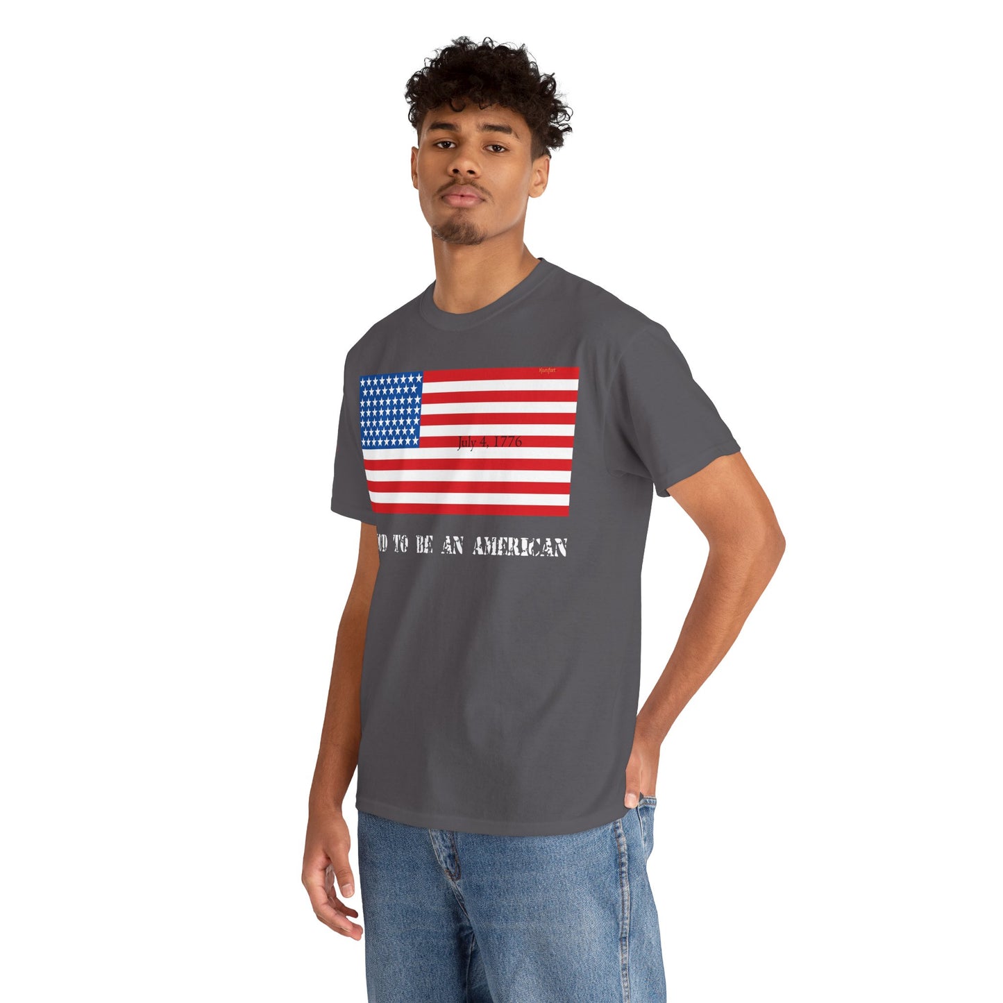 Men's or Women's American Independence T-Shirt (Dark)