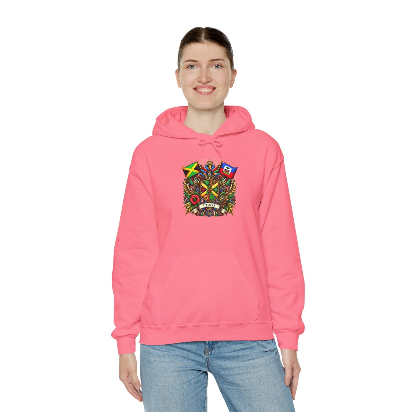 Family Crest Hooded Sweatshirt