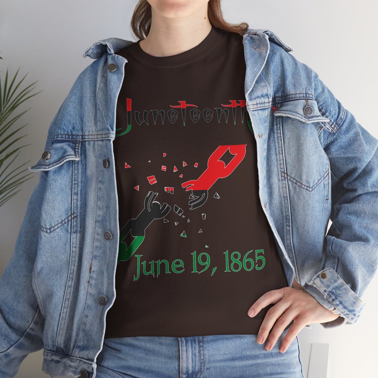 Men's or Women's Juneteenth Broken Chains T-Shirt