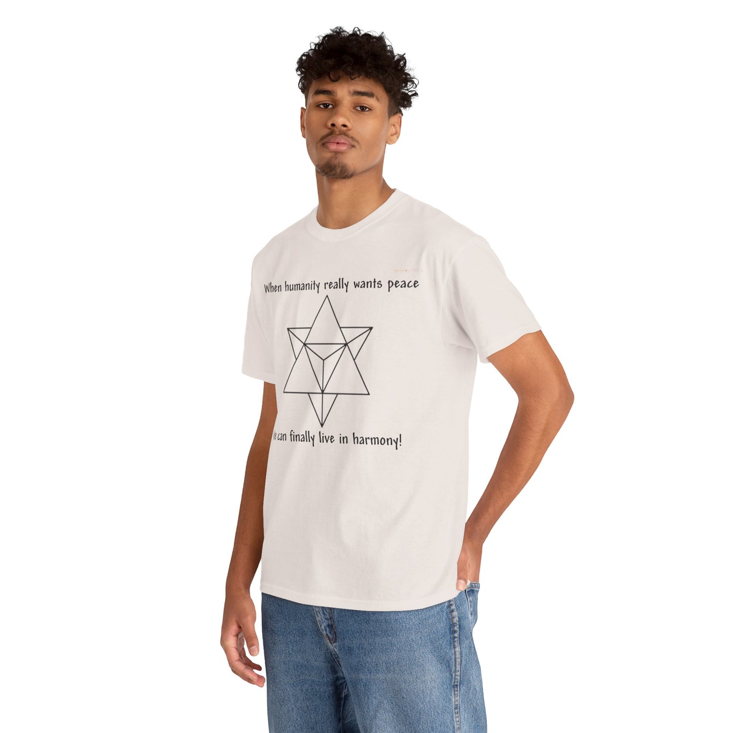 Men's or Women's Harmony Heavy Cotton T-Shirt (Light)