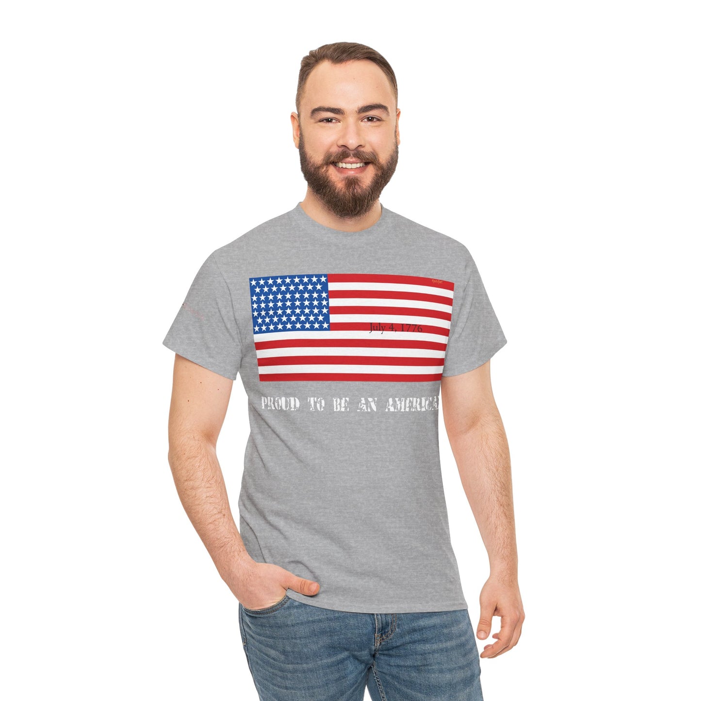 Men's or Women's American Independence T-Shirt (Dark)