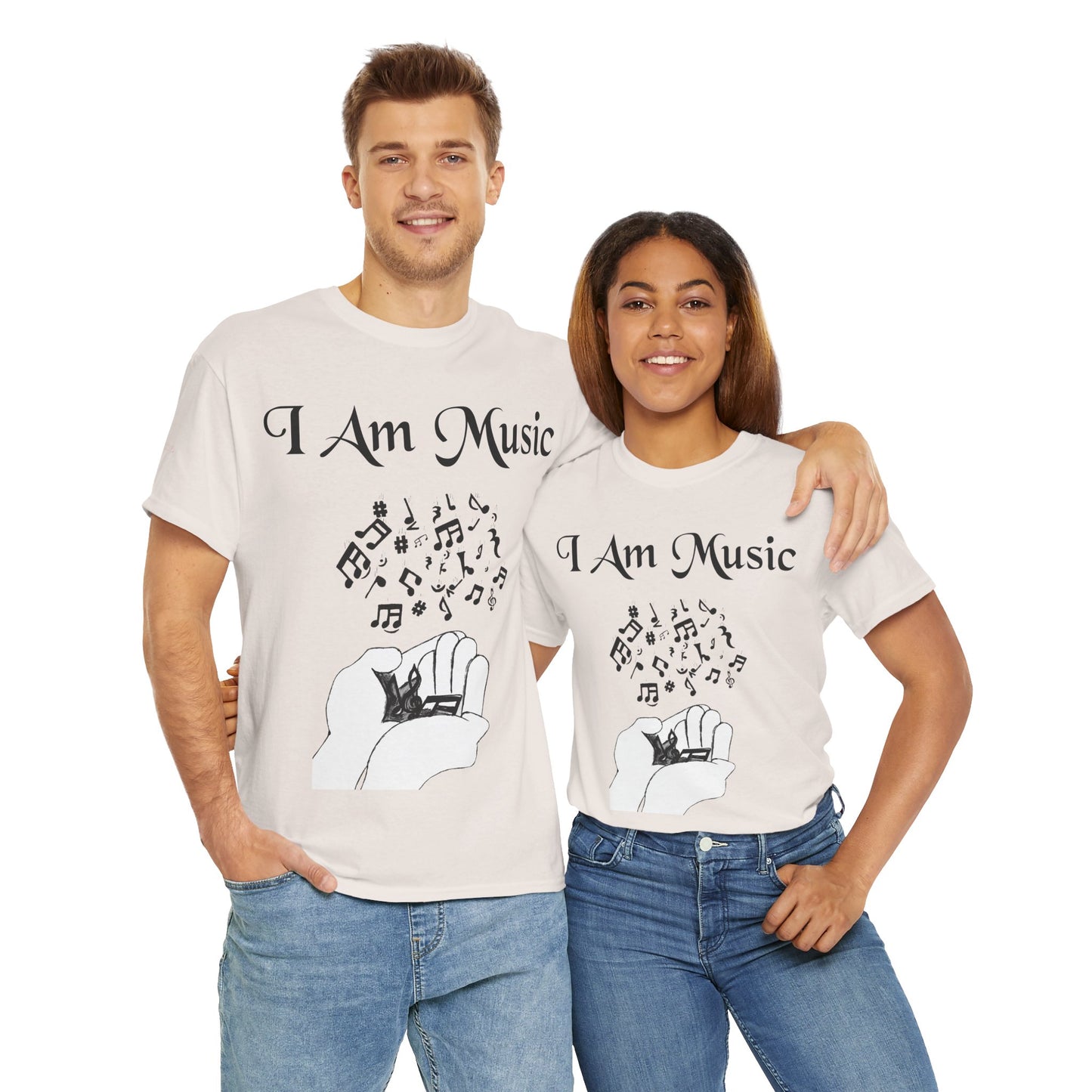 Men's or Women's I Am Music T-Shirt