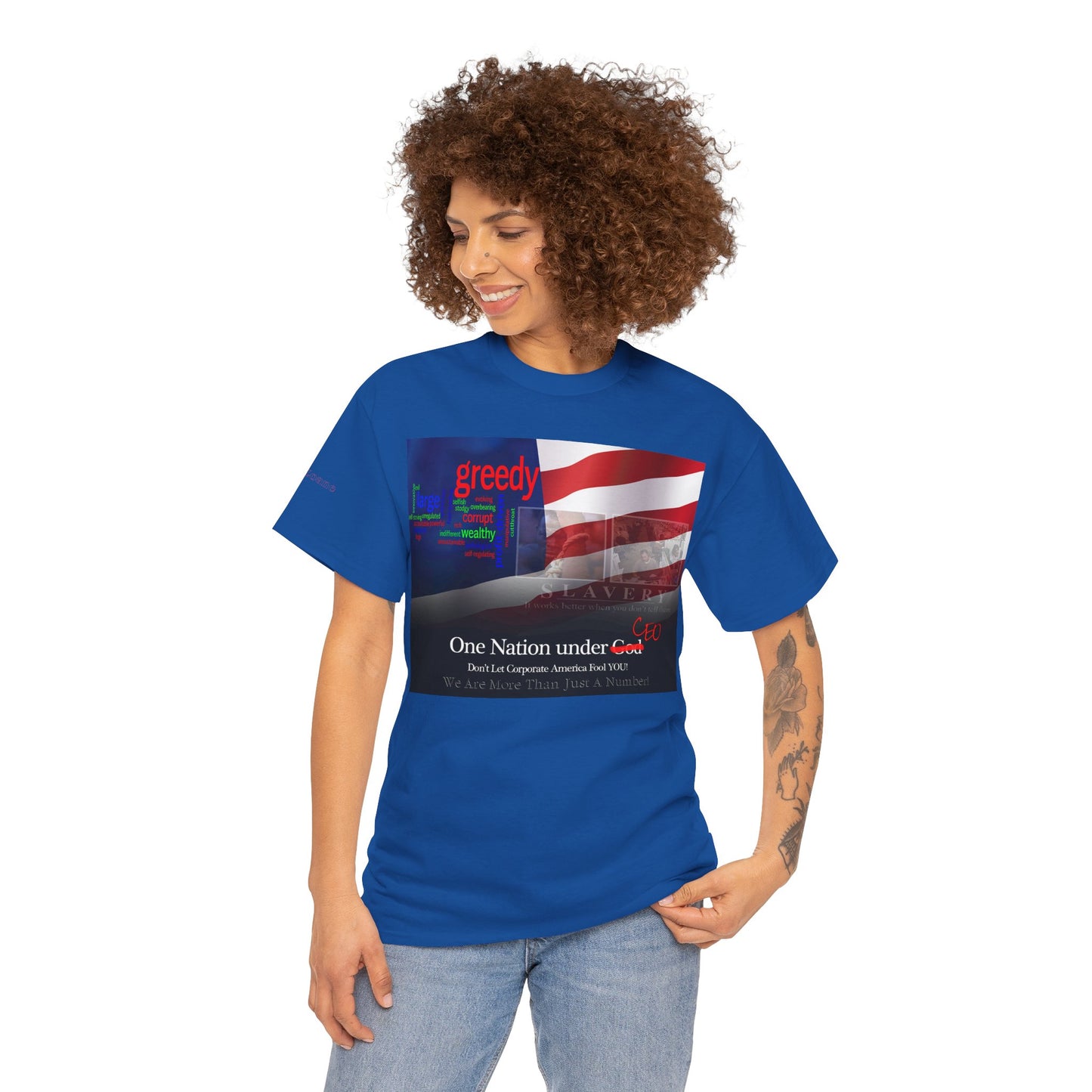 Men's or Women's Corporate Greed T-Shirt