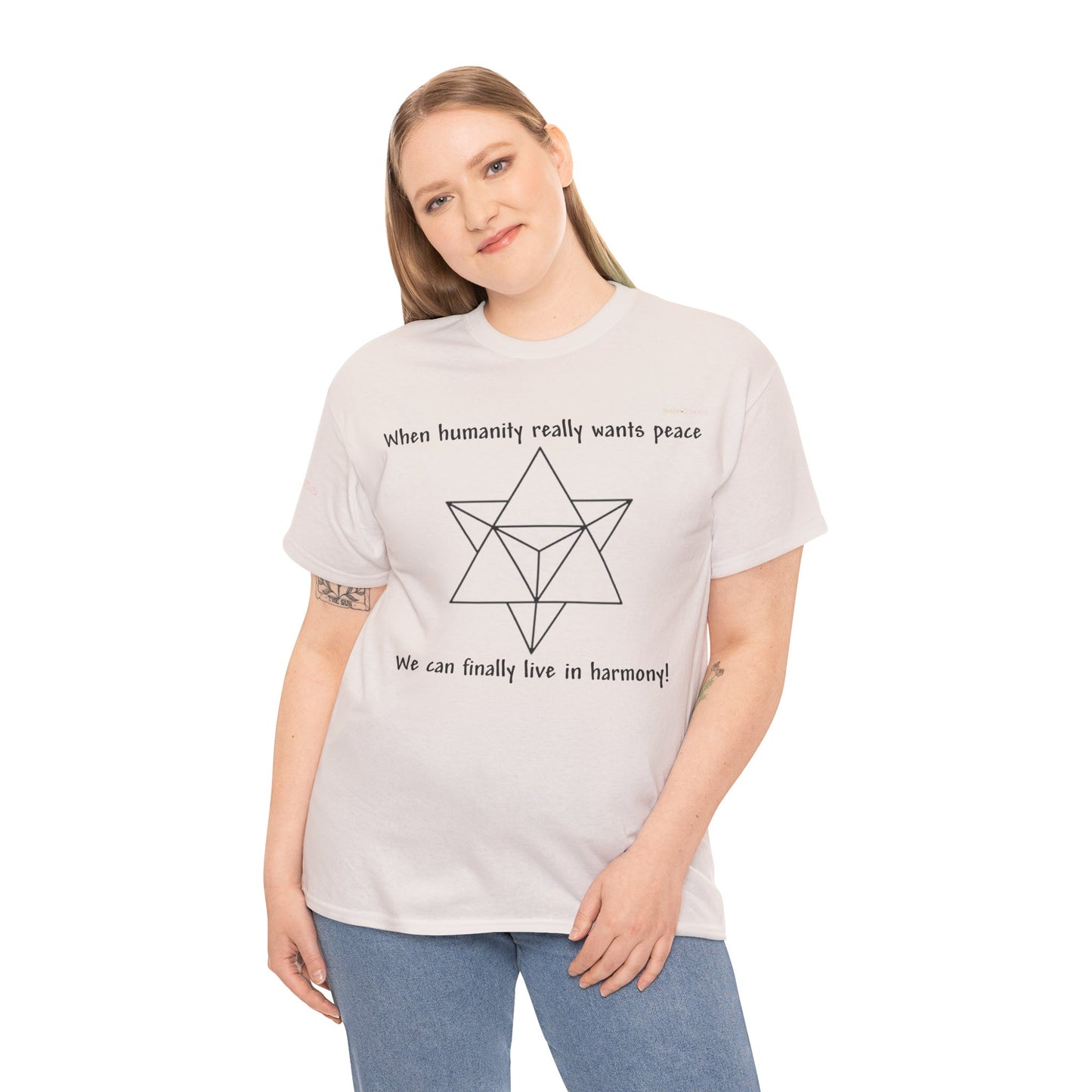 Men's or Women's Harmony Heavy Cotton T-Shirt (Light)