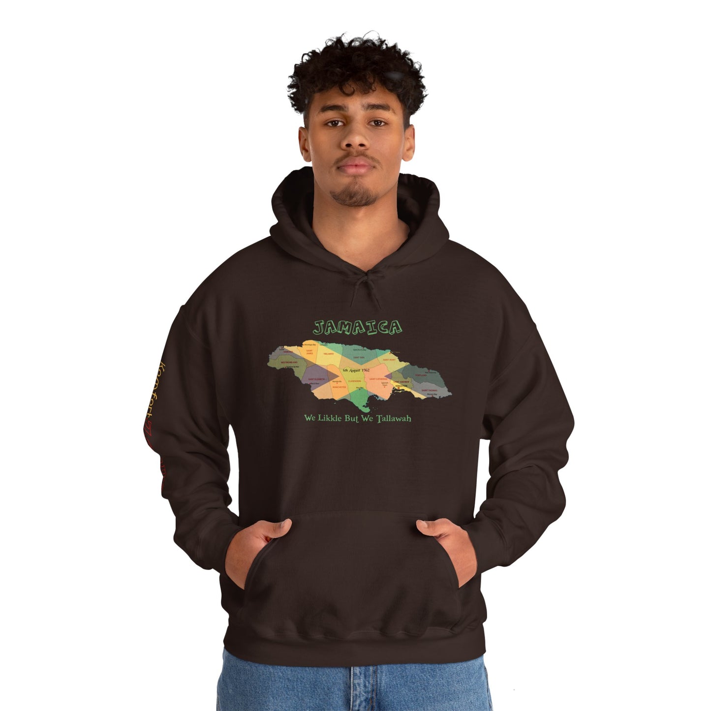 Jamaican Independence Parish Men's or Women's Hooded Sweatshirt