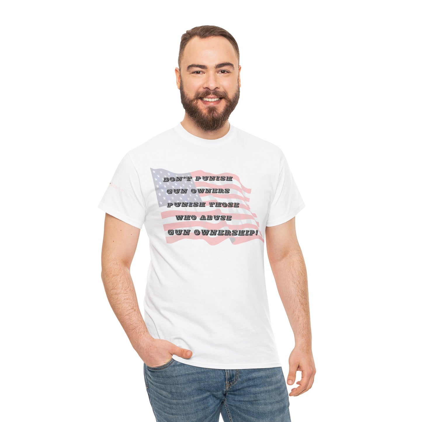 Men's or Women's Don't Punish Us - American Pride T-Shirt