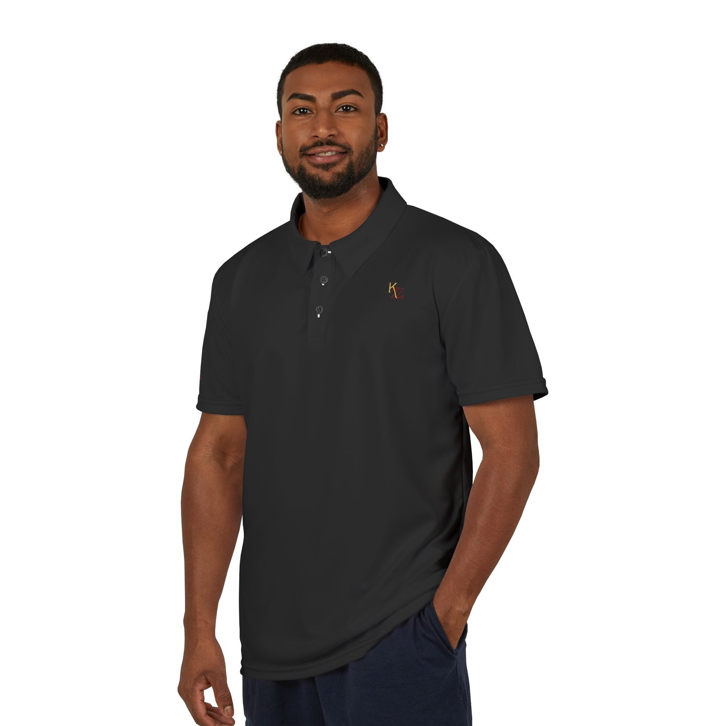 Komfort Zoane Black Polo Shirt