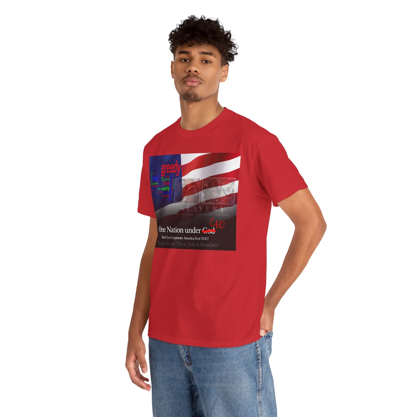 Men's or Women's Corporate Greed T-Shirt