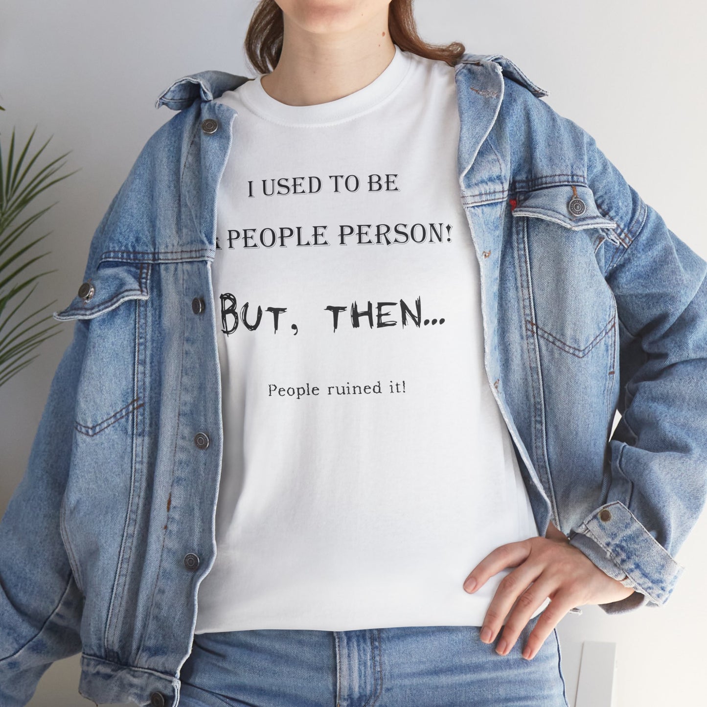 Men's or Women's People Person T-Shirt (Light)