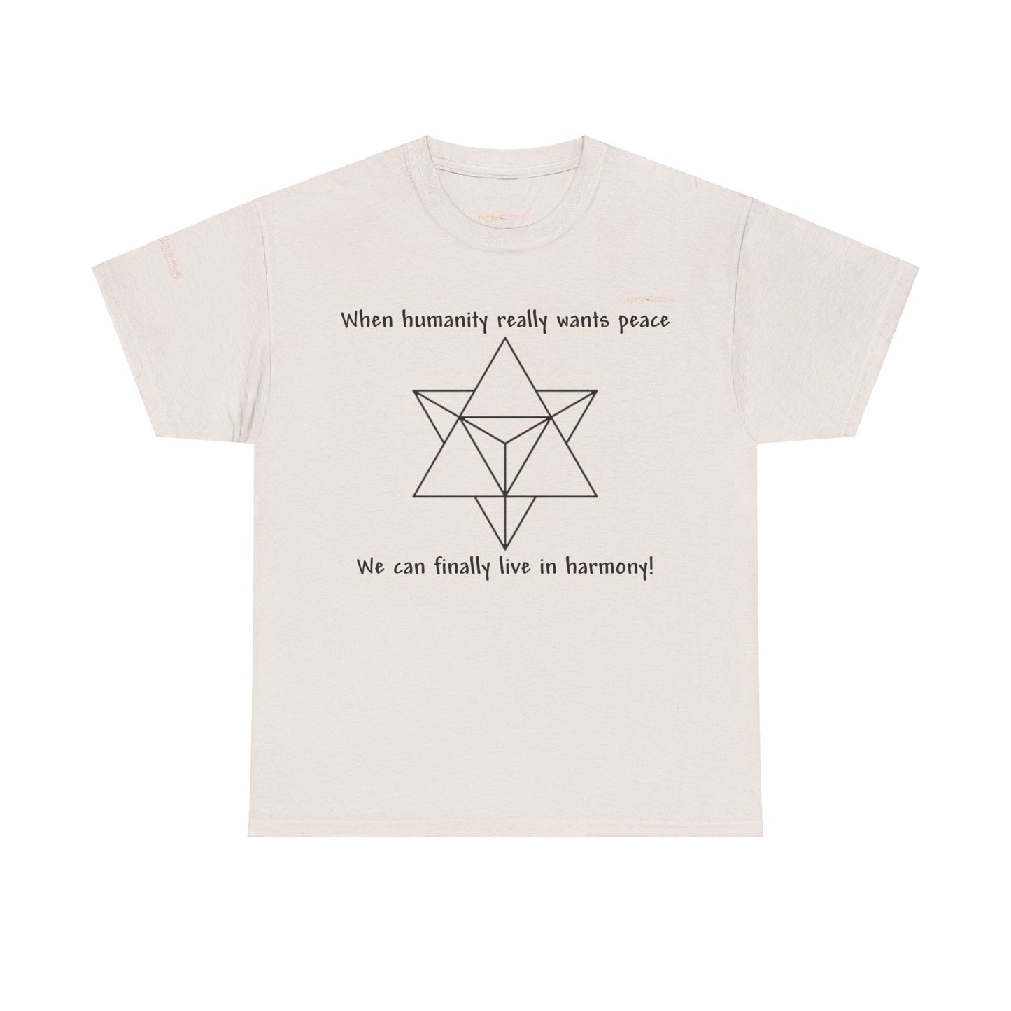 Men's or Women's Harmony Heavy Cotton T-Shirt (Light)