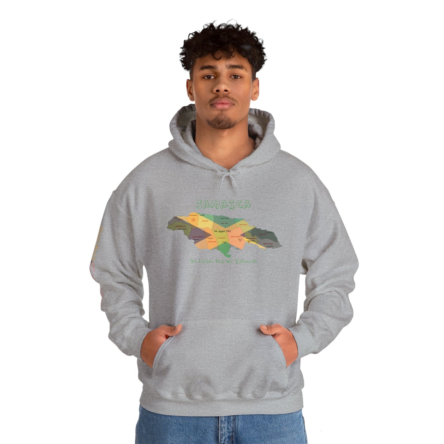 Jamaican Independence Parish Men's or Women's Hooded Sweatshirt