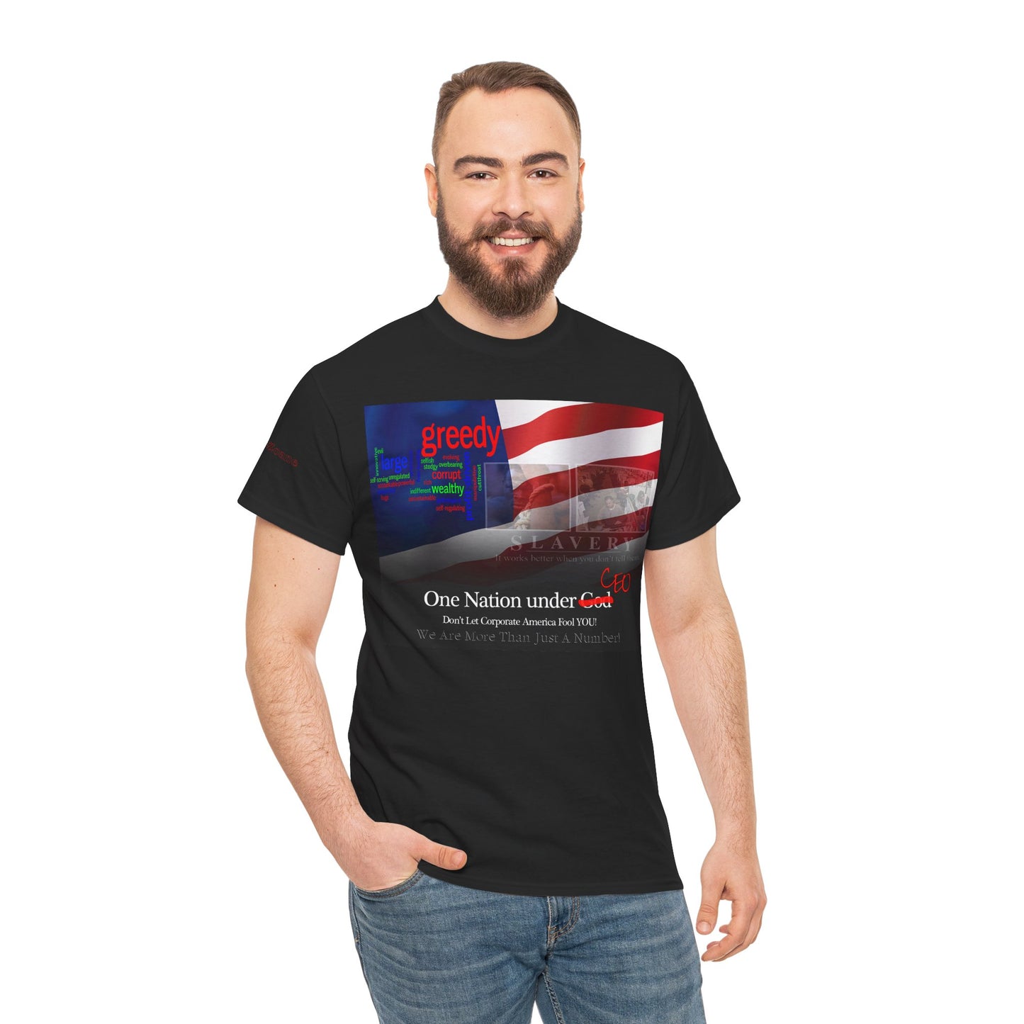 Men's or Women's Corporate Greed T-Shirt