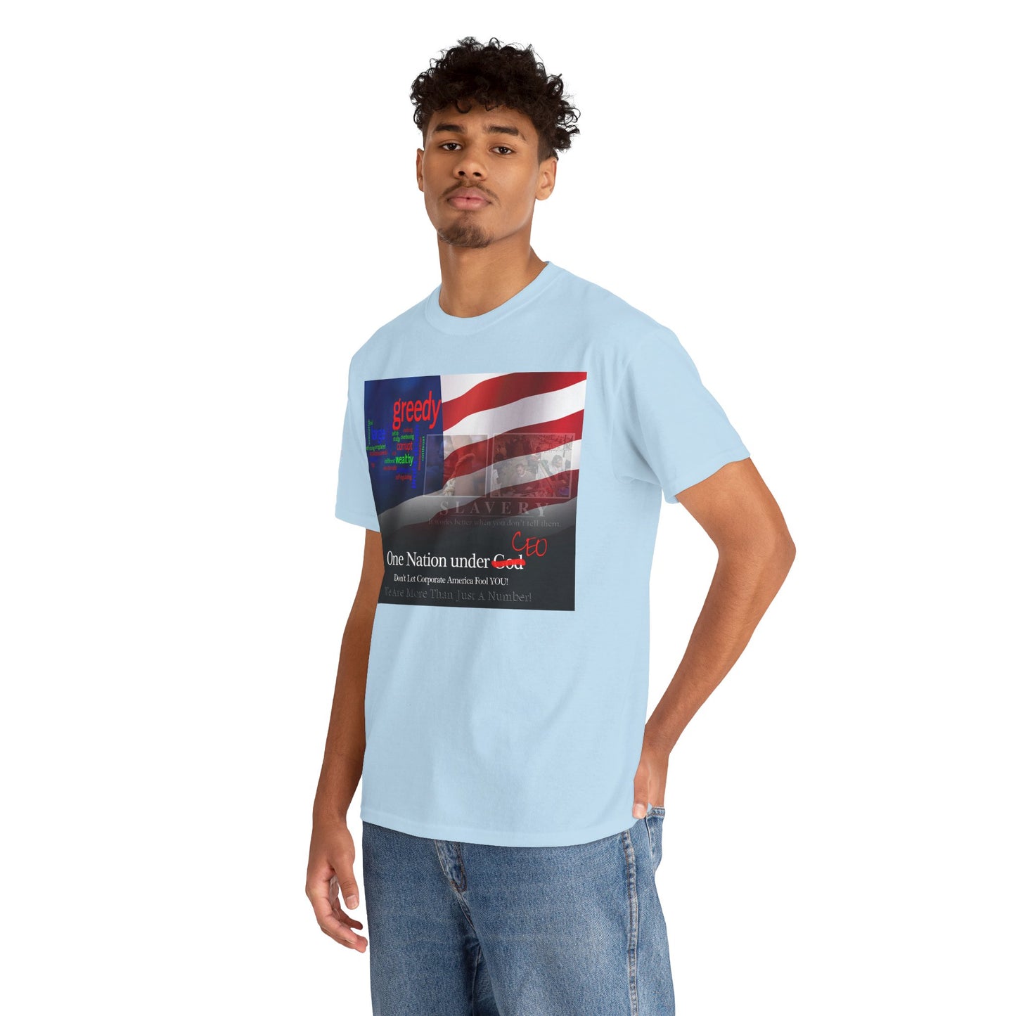 Men's or Women's Corporate Greed T-Shirt