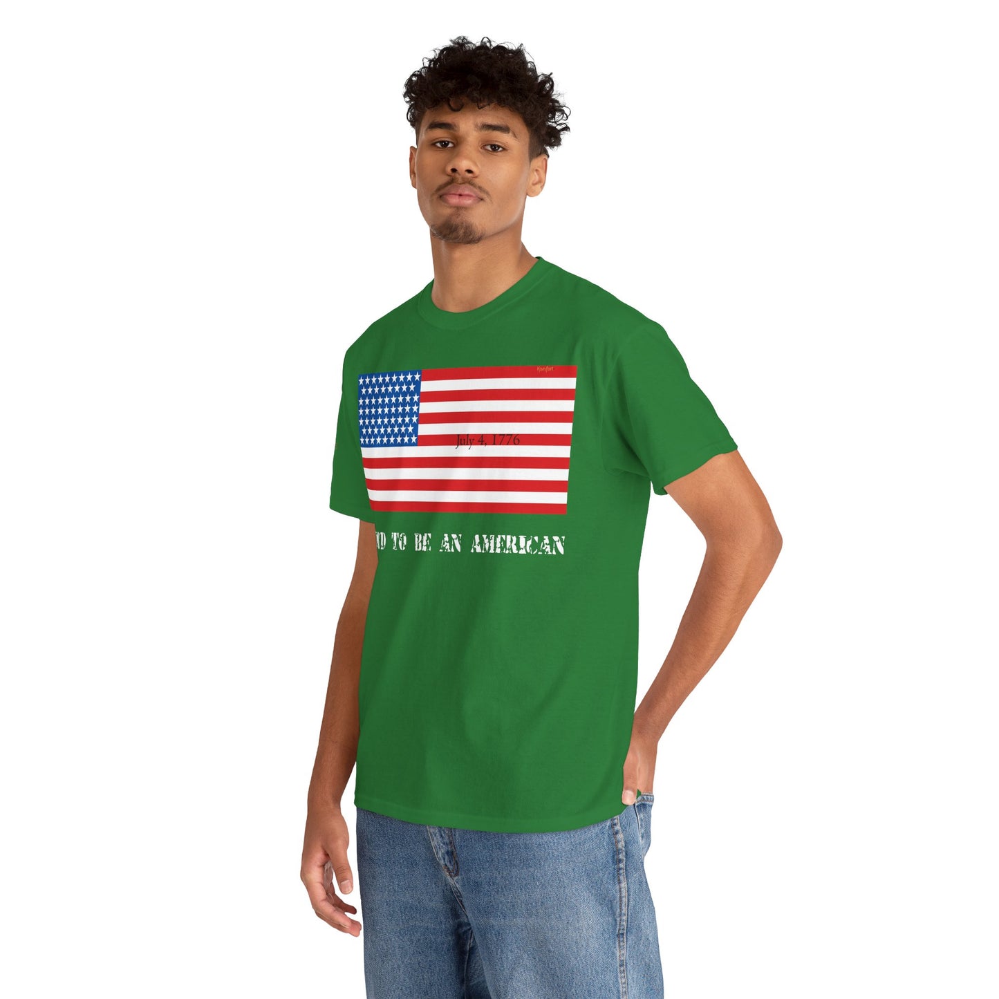 Men's or Women's American Independence T-Shirt (Dark)