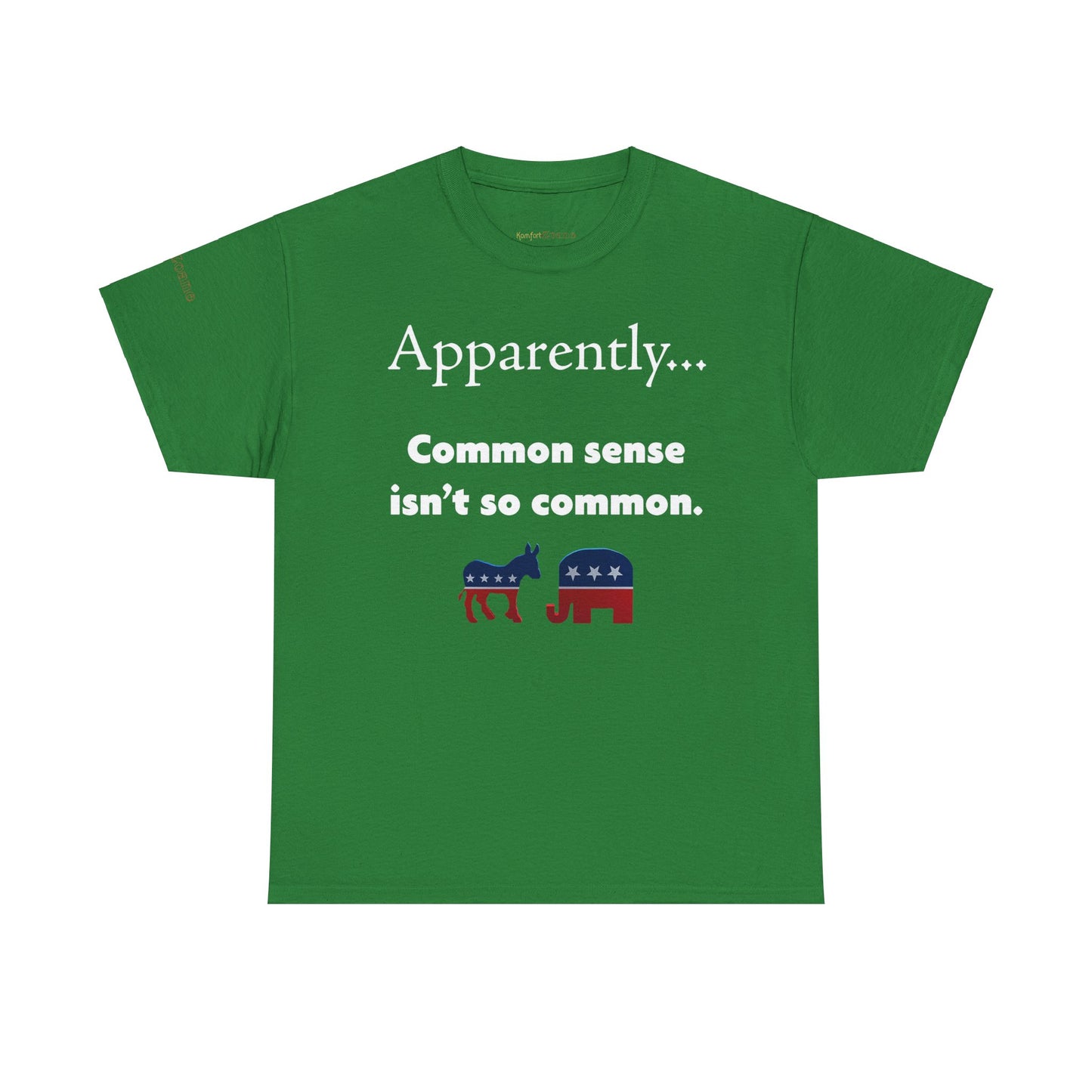 Men's or Women's Common Sense T-Shirt (Dark)