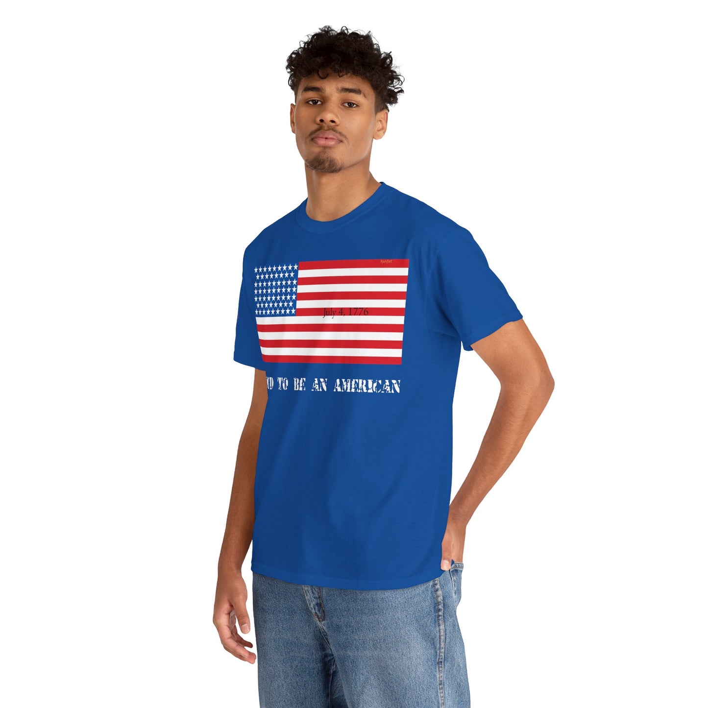Men's or Women's American Independence T-Shirt (Dark)