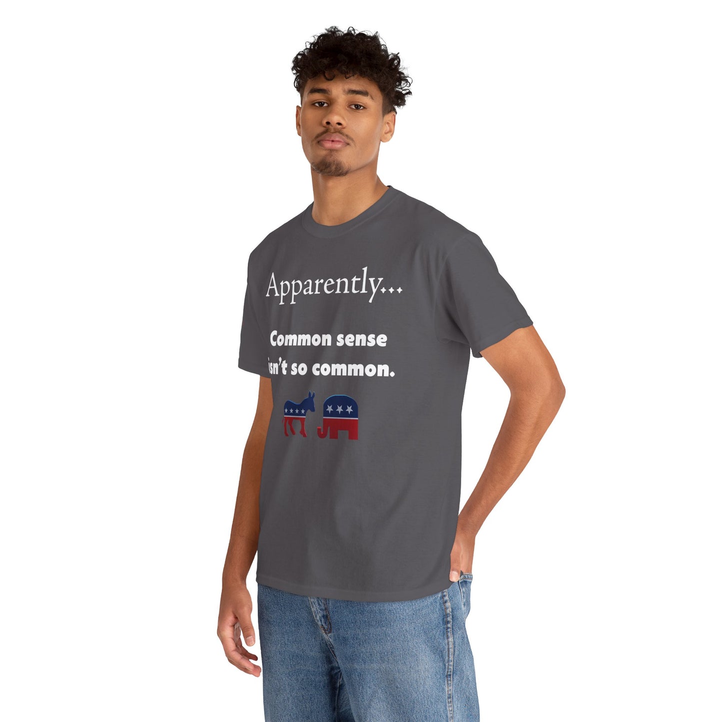 Men's or Women's Common Sense T-Shirt (Dark)