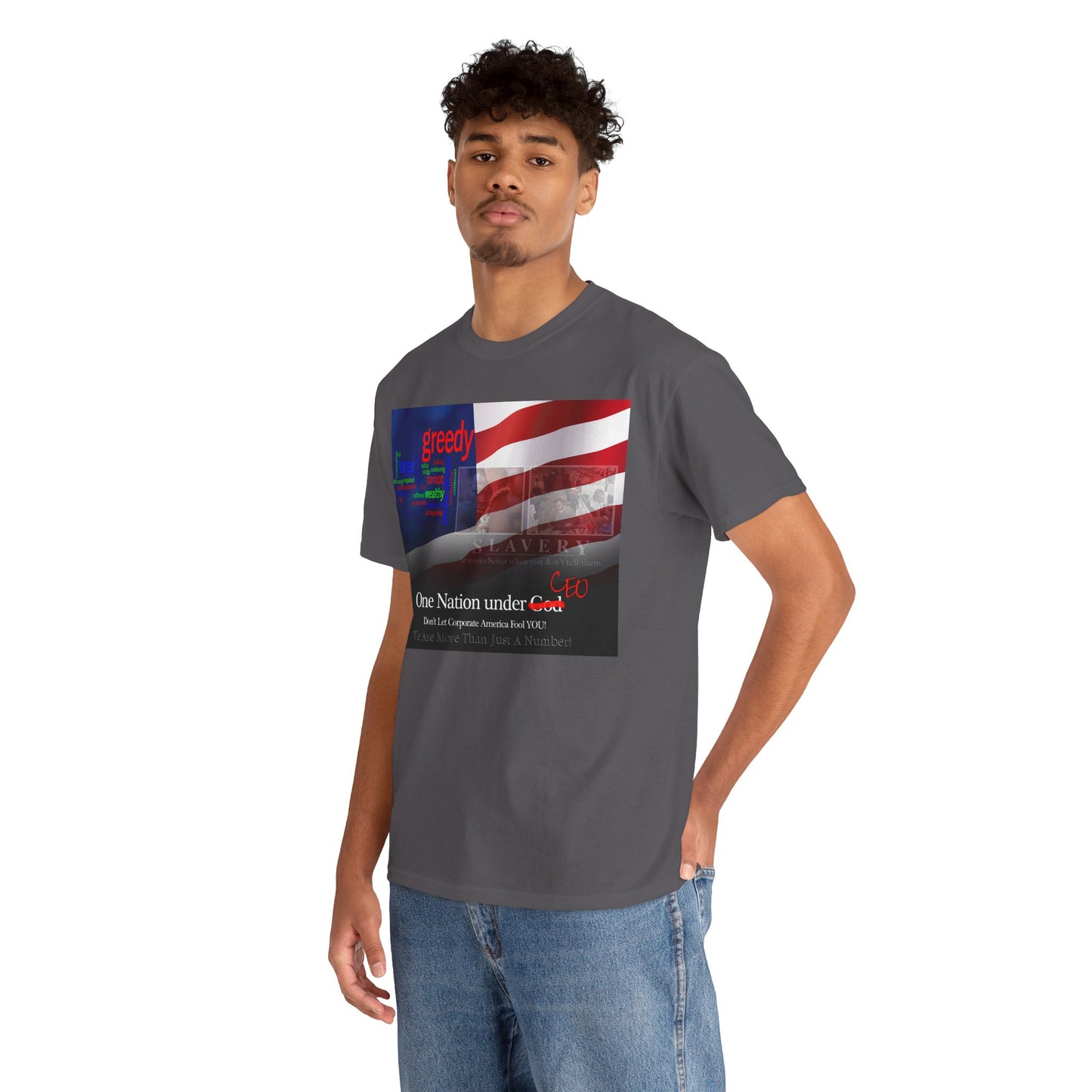 Men's or Women's Corporate Greed T-Shirt