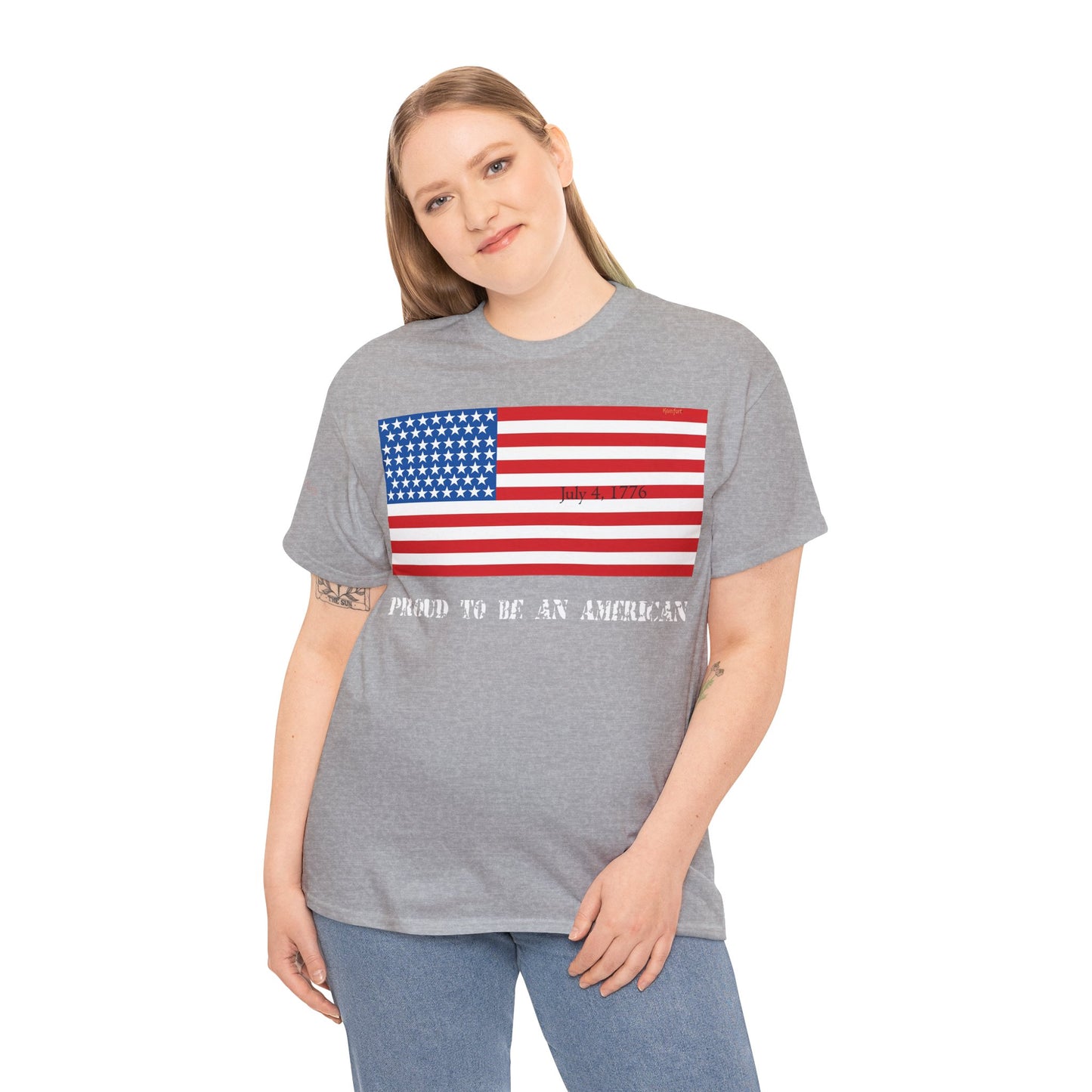 Men's or Women's American Independence T-Shirt (Dark)