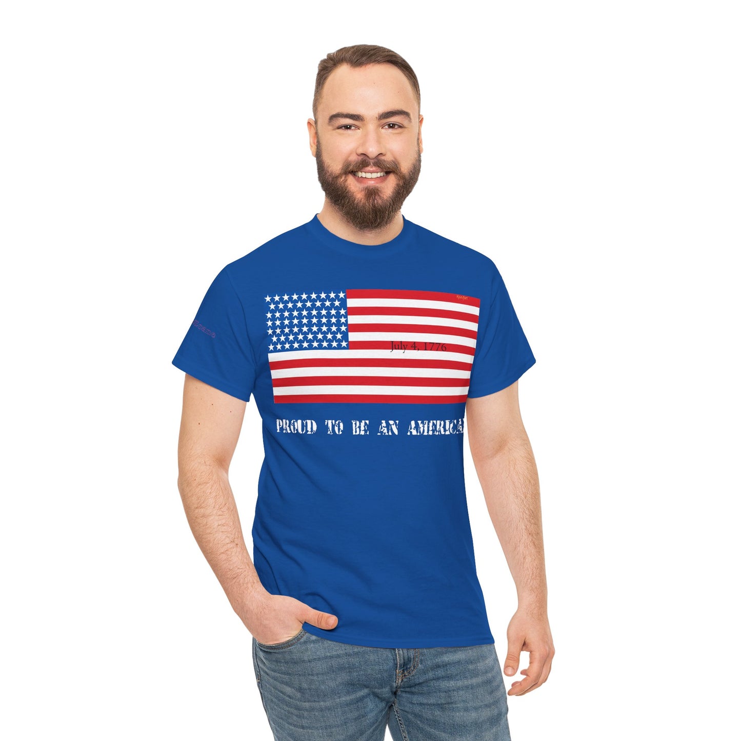 Men's or Women's American Independence T-Shirt (Dark)