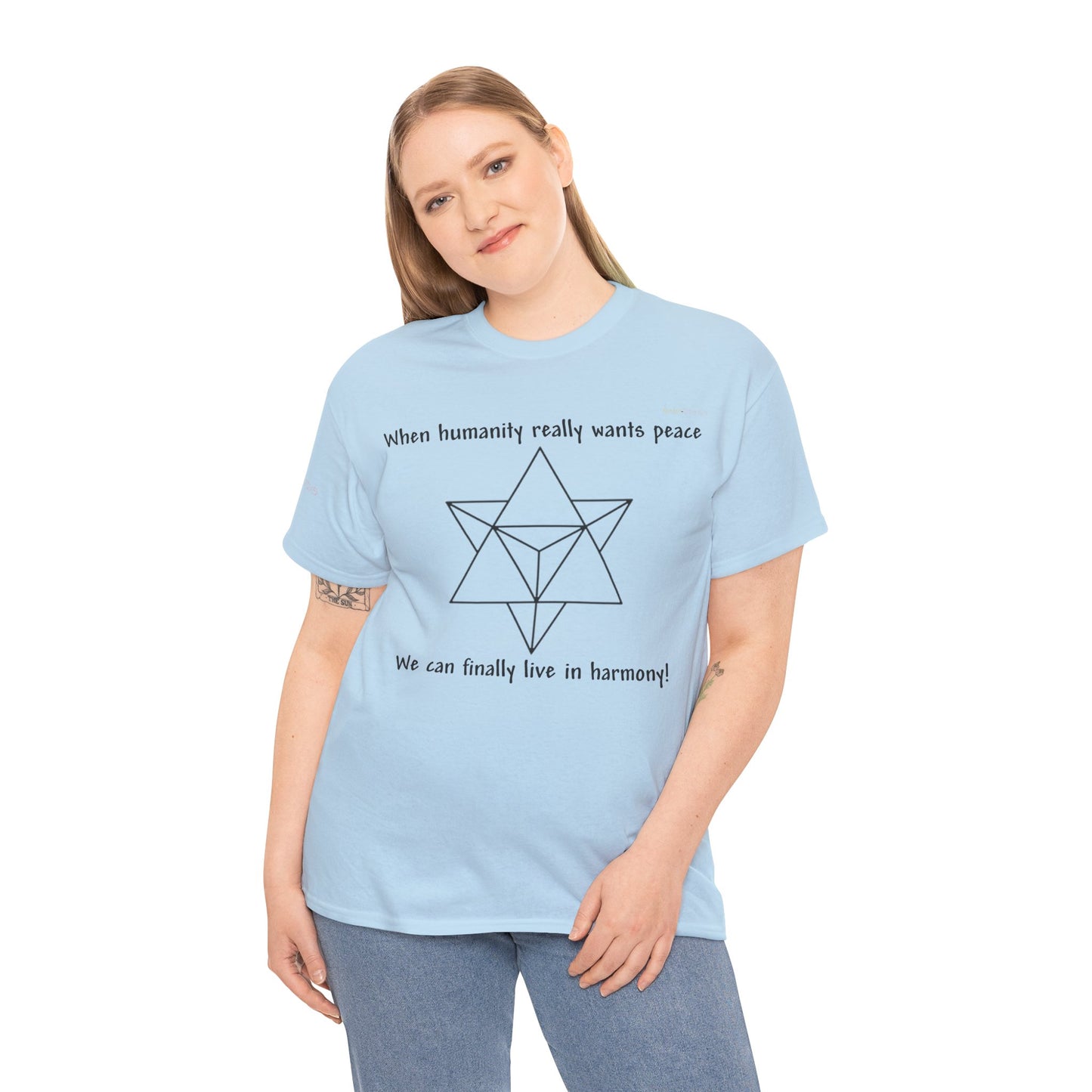 Men's or Women's Harmony Heavy Cotton T-Shirt (Light)