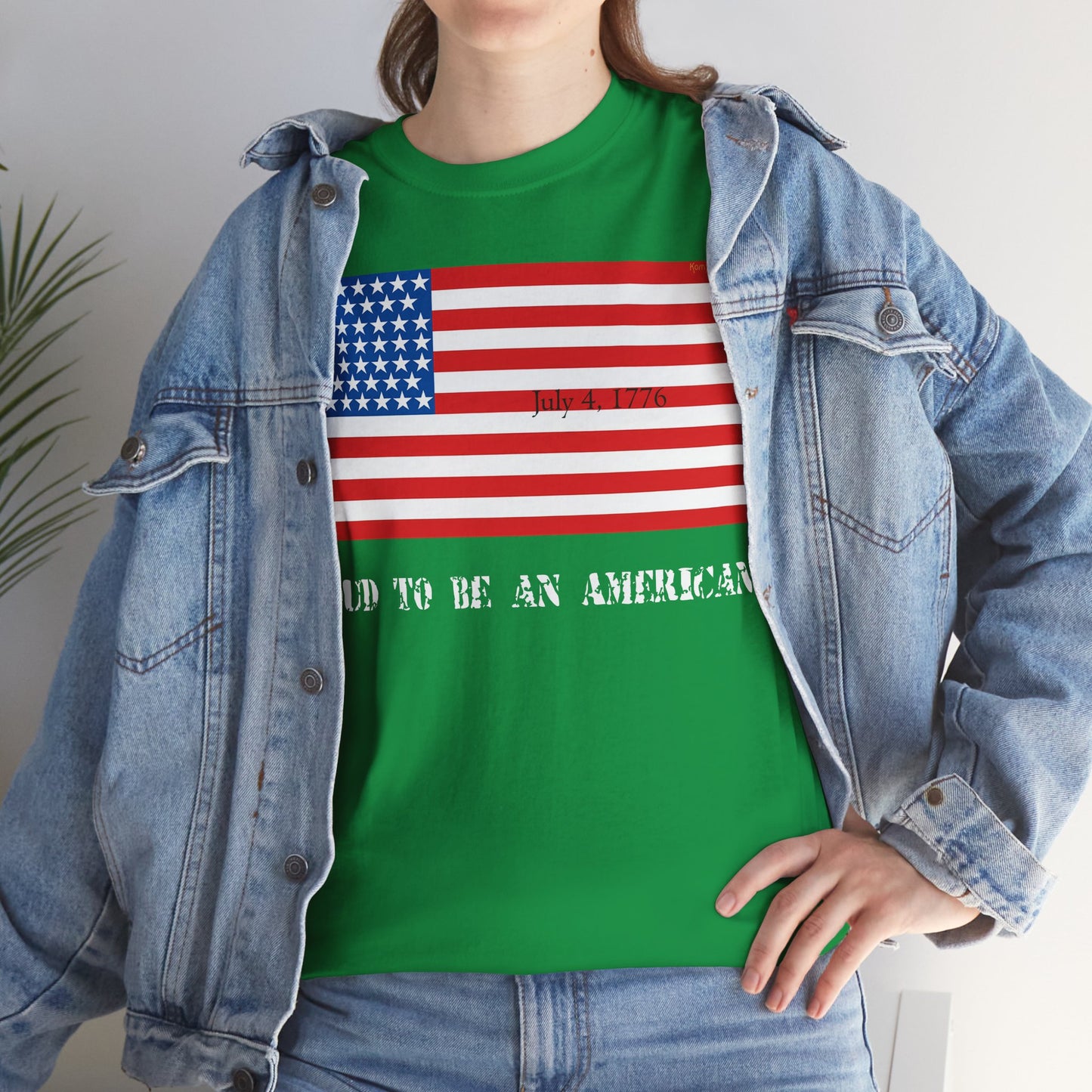 Men's or Women's American Independence T-Shirt (Dark)