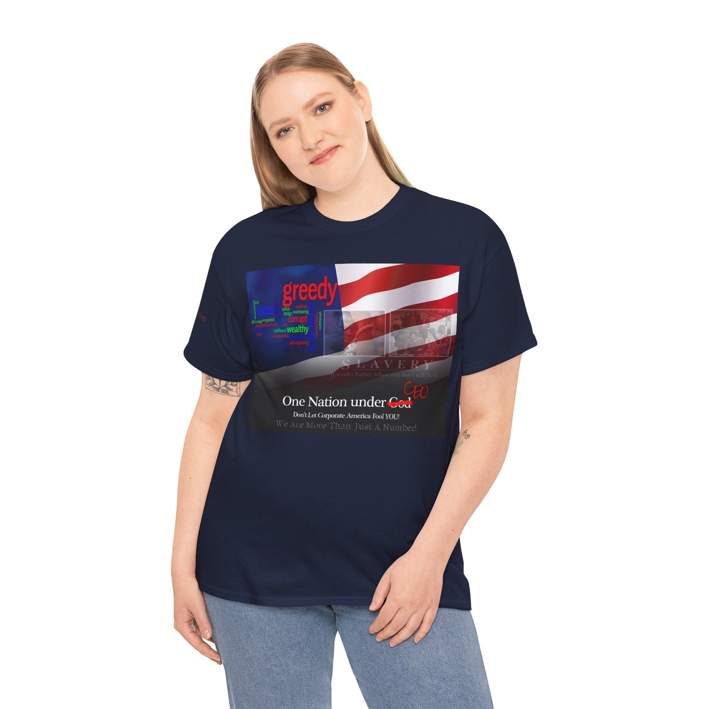 Men's or Women's Corporate Greed T-Shirt