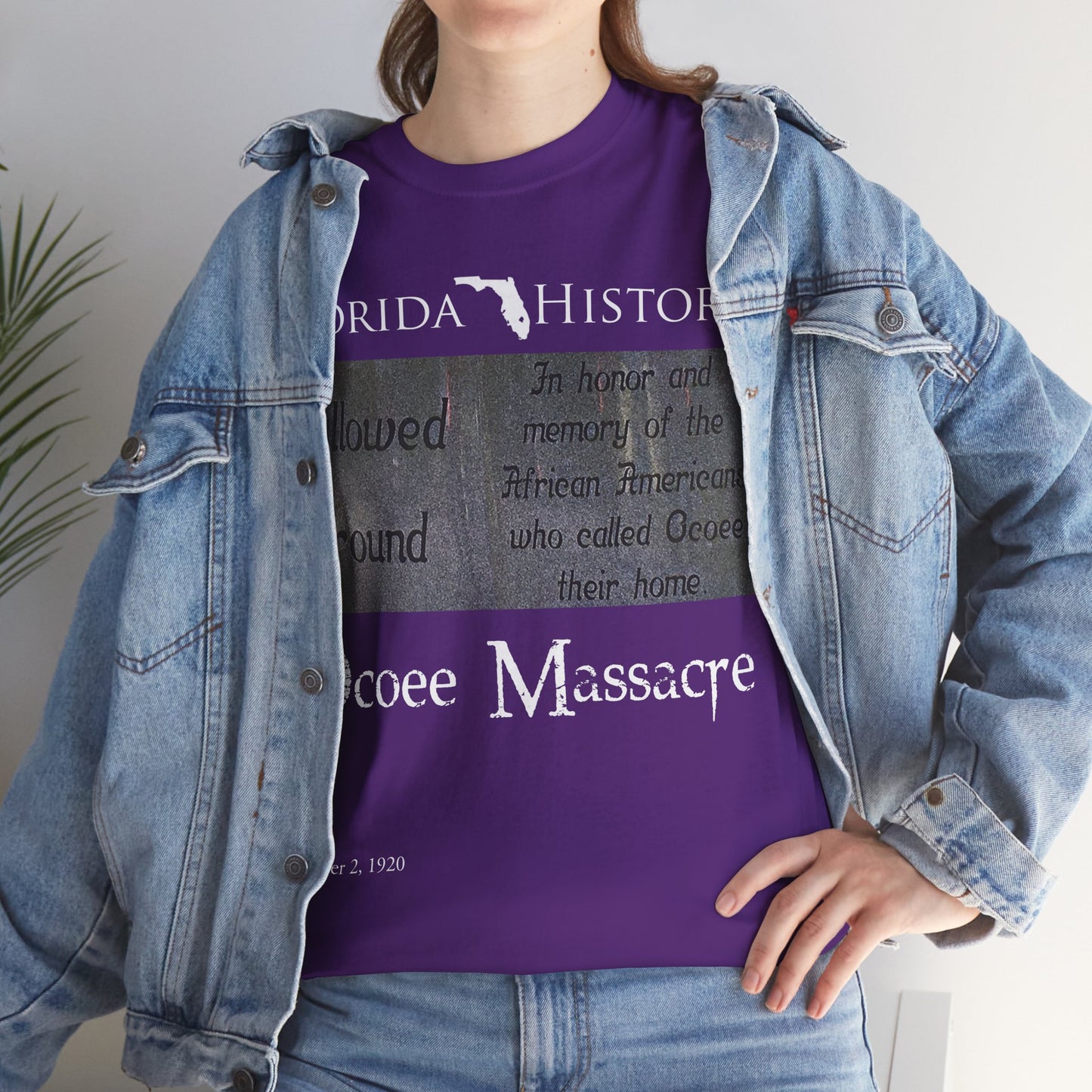 Men's or Women's Florida History - Ocoee Massacre T-Shirt