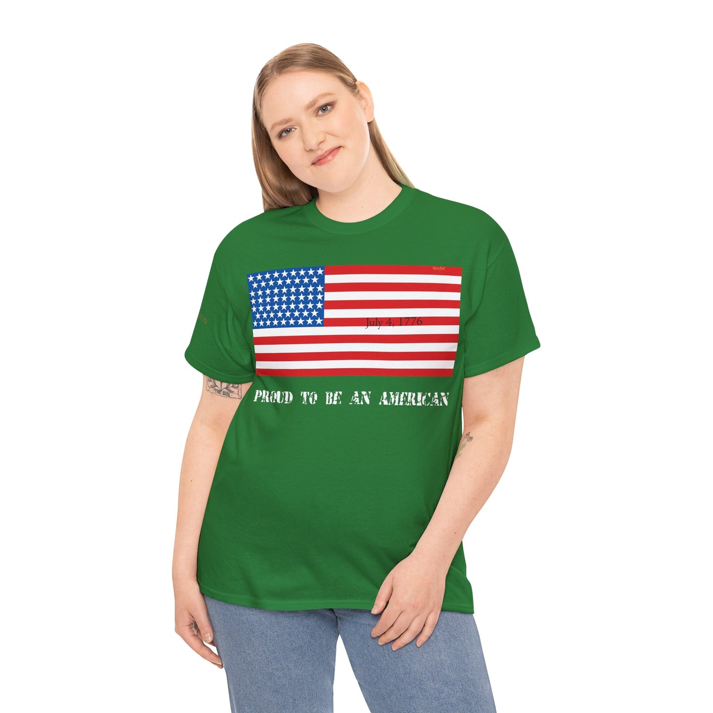Men's or Women's American Independence T-Shirt (Dark)