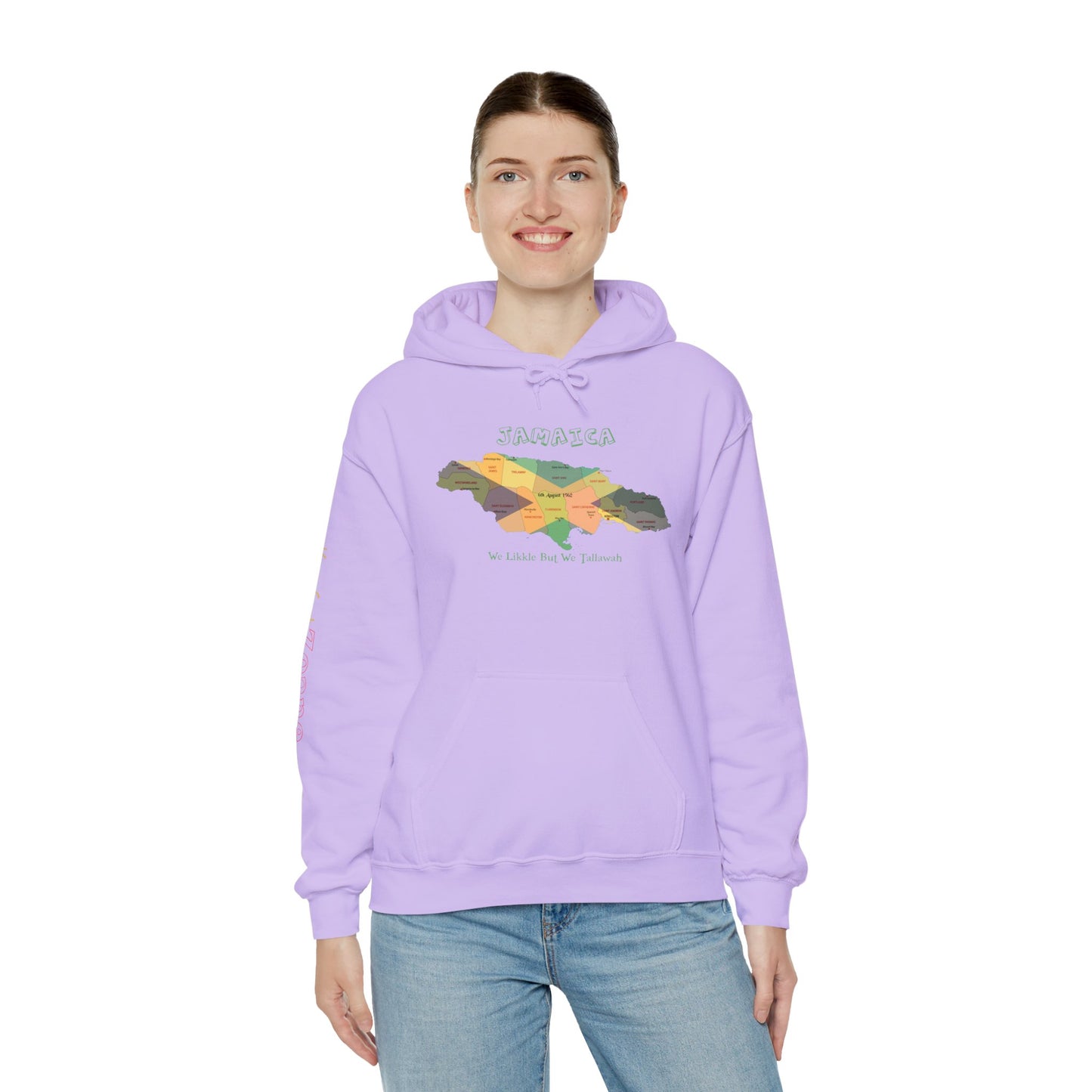 Jamaican Independence Parish Men's or Women's Hooded Sweatshirt