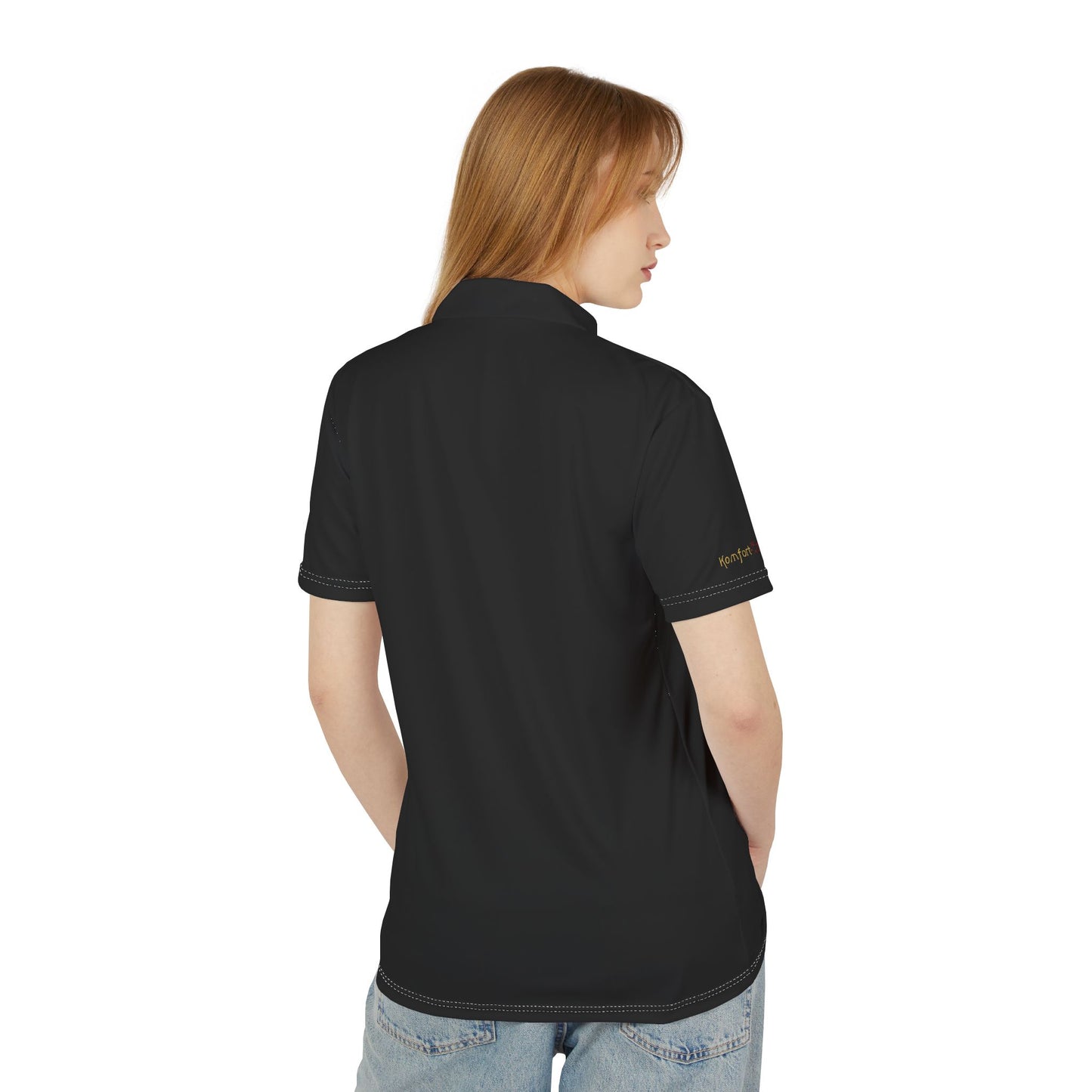 Komfort Zoane Black Polo Shirt