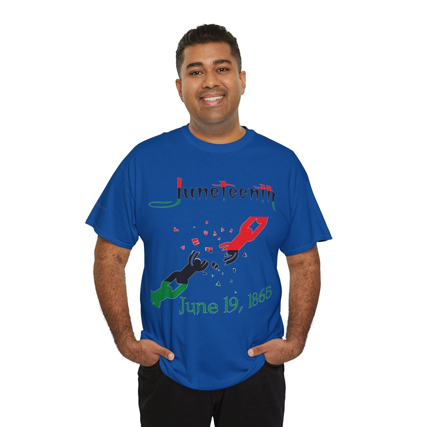 Men's or Women's Juneteenth Broken Chains T-Shirt