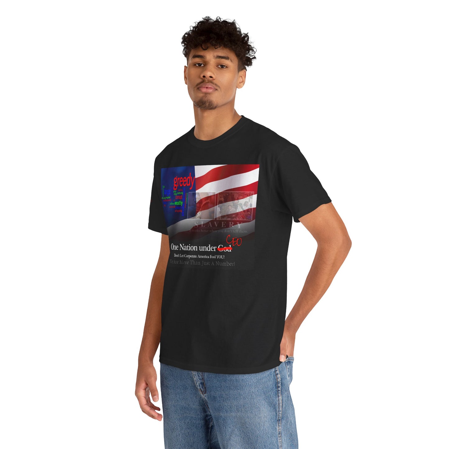 Men's or Women's Corporate Greed T-Shirt
