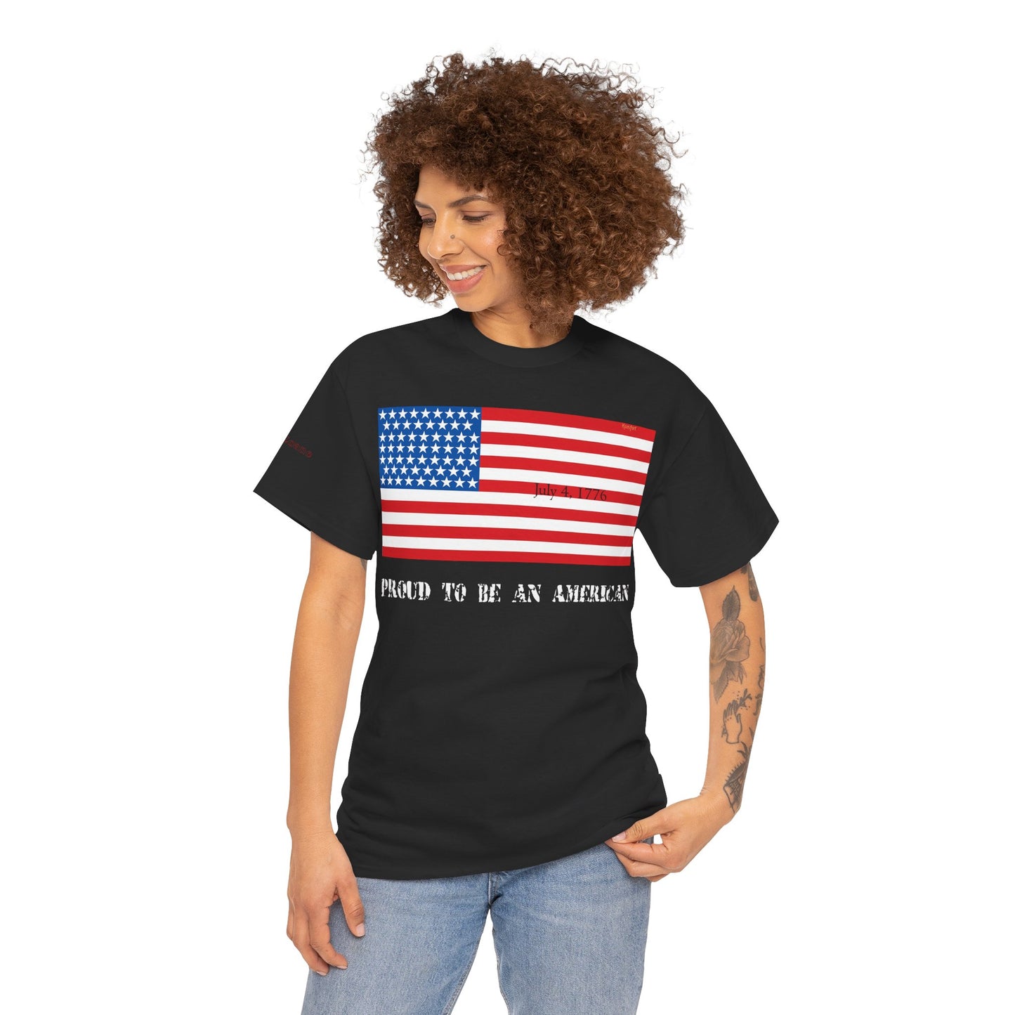 Men's or Women's American Independence T-Shirt (Dark)