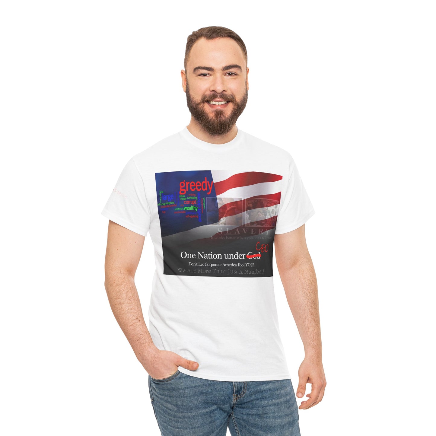 Men's or Women's Corporate Greed T-Shirt