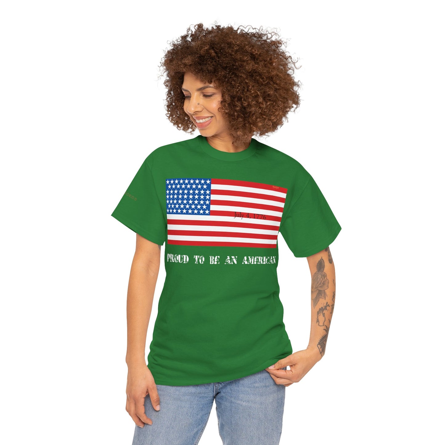 Men's or Women's American Independence T-Shirt (Dark)