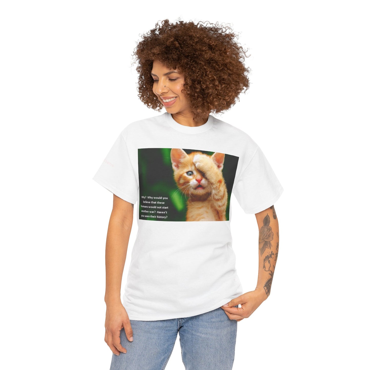 Men's or Women's Wisdom of Cats #3 T-Shirt