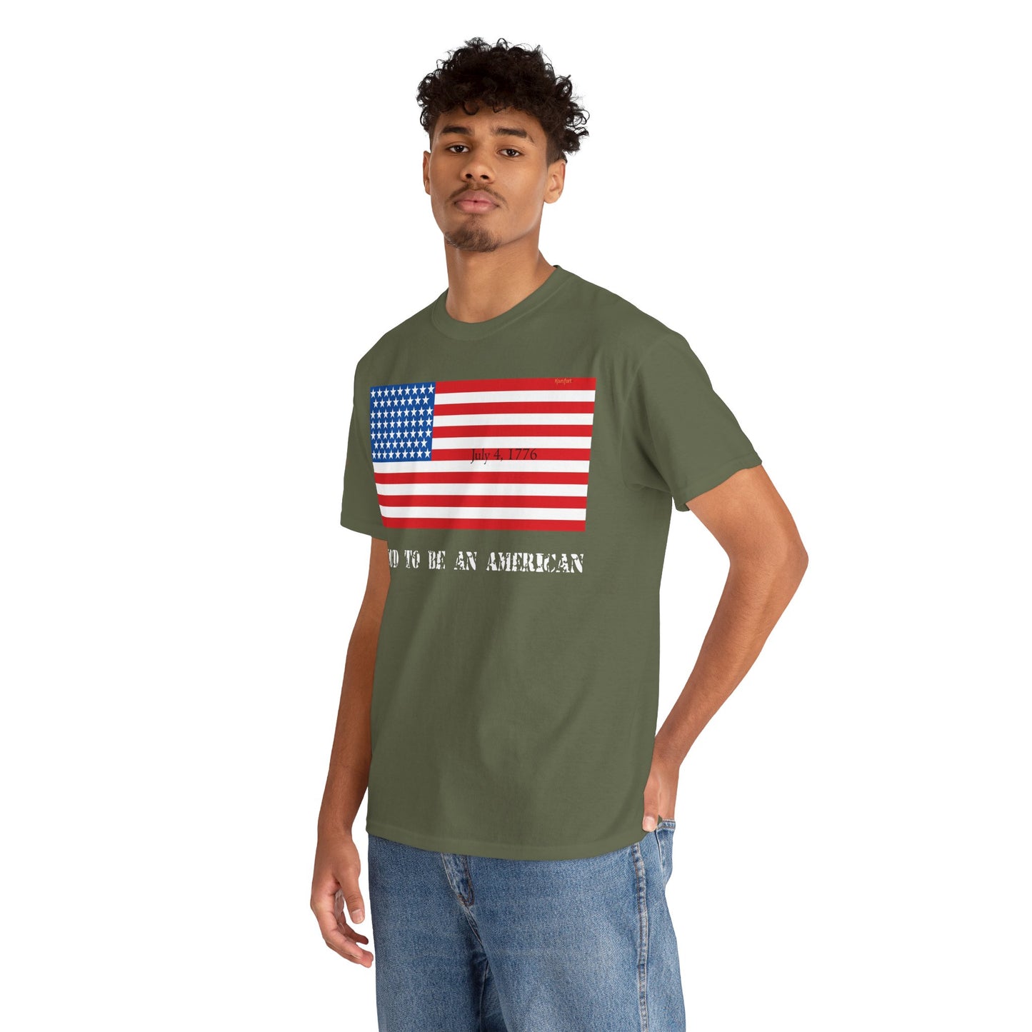 Men's or Women's American Independence T-Shirt (Dark)