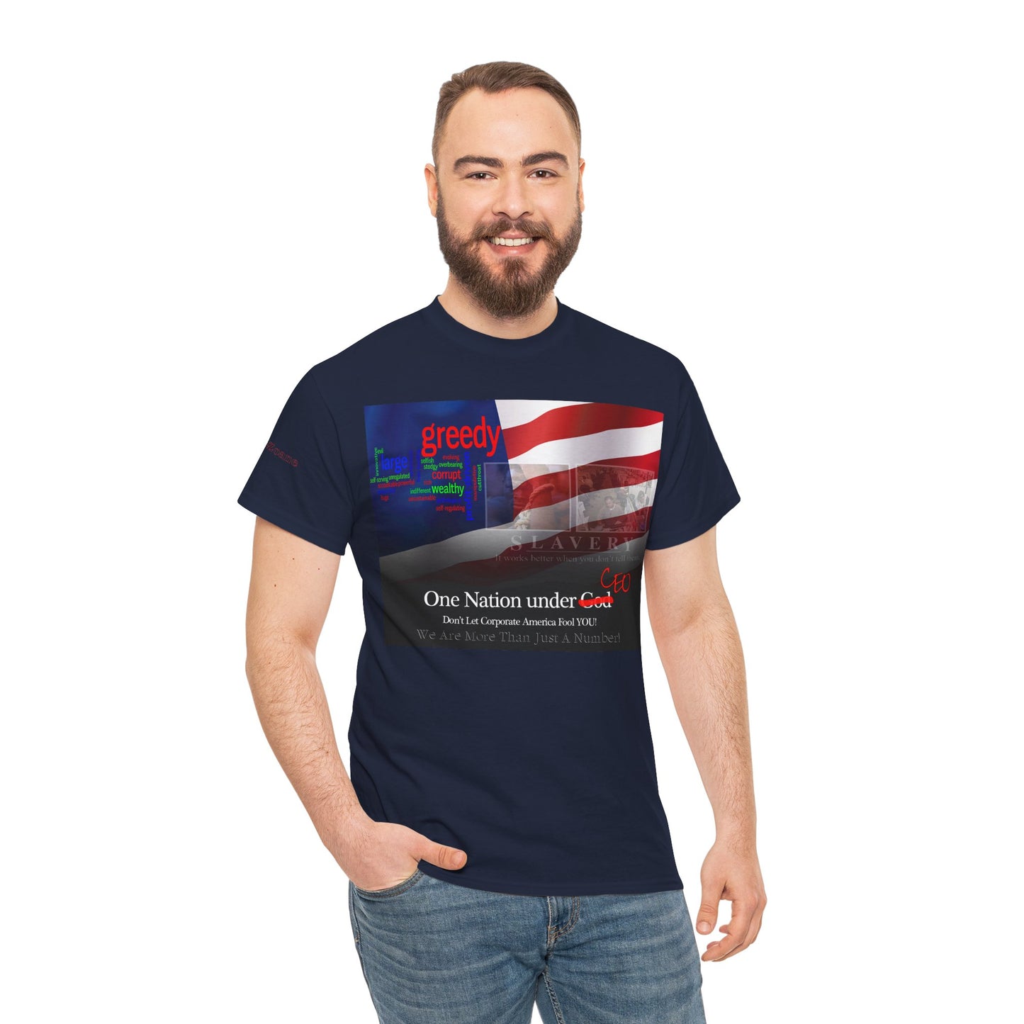 Men's or Women's Corporate Greed T-Shirt